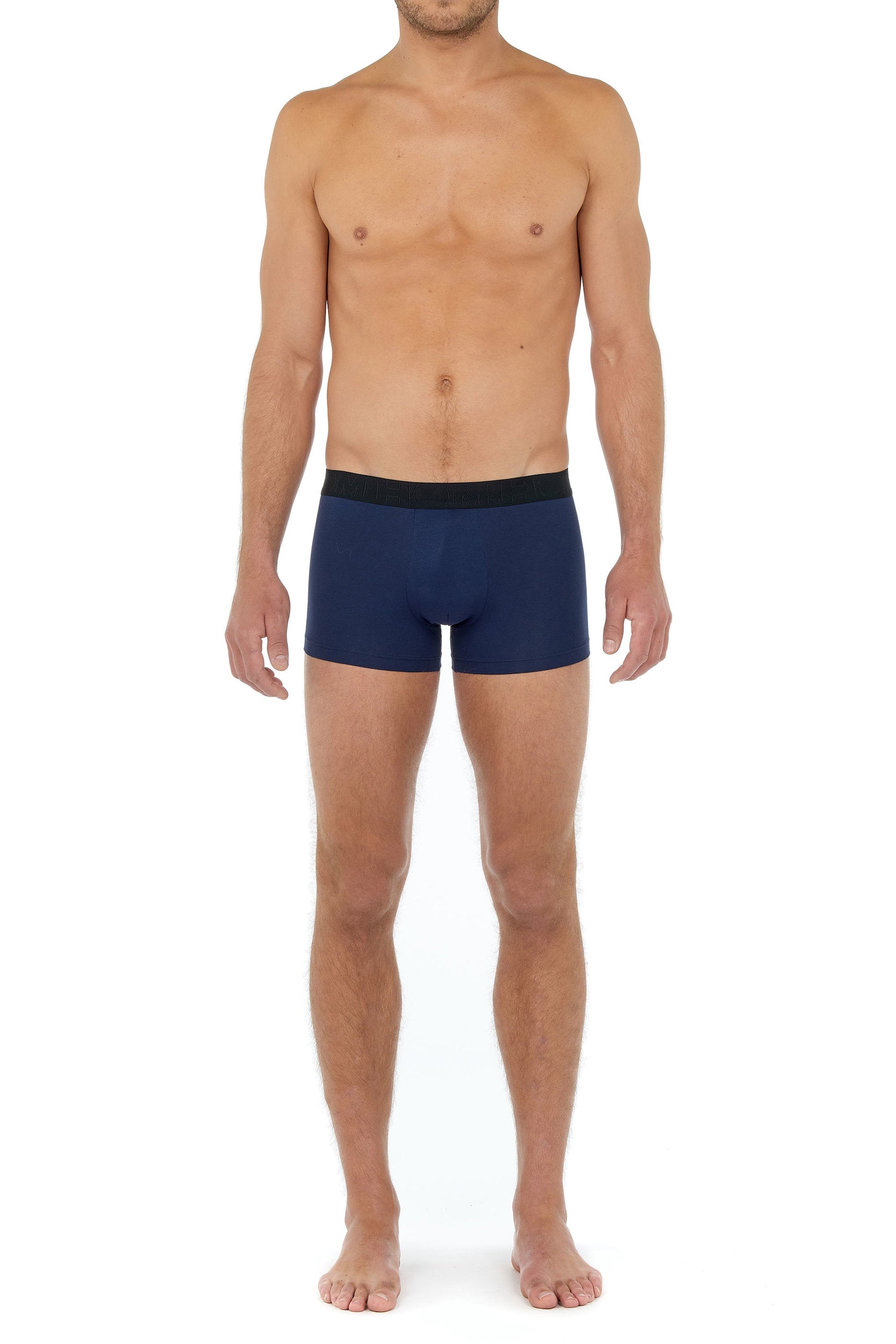 hom-boxerlines-boxer-x3-noir-marine-gris-coton image 2