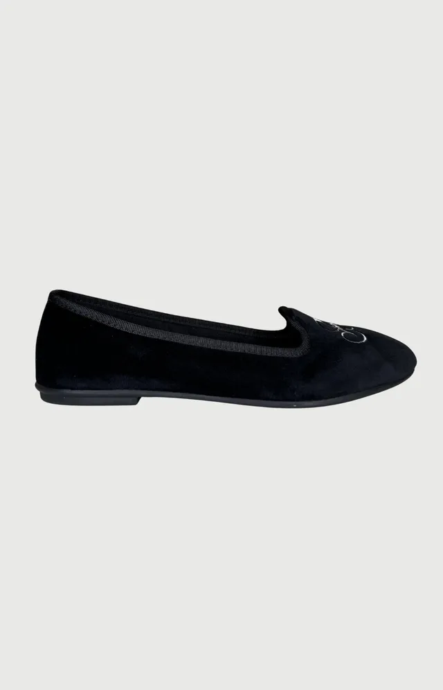arthur-bob-ballerines-velours-noir-femme image 1