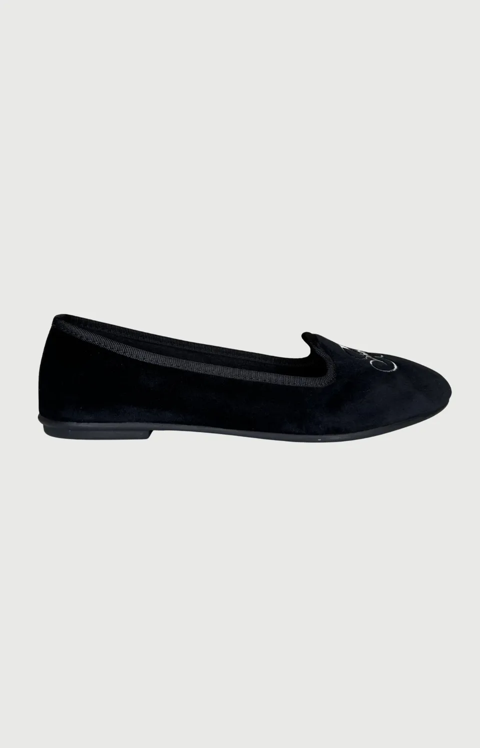 arthur-bob-ballerines-velours-noir-femme image 1