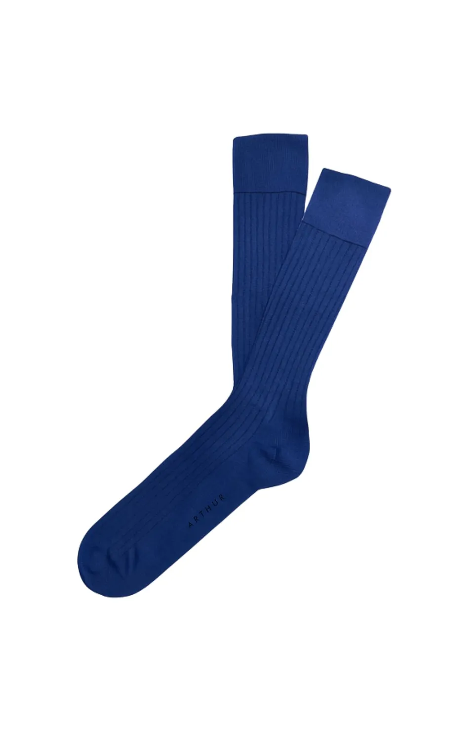 arthur-nocturne-chaussettes-homme-bleu-fil-d-cosse image 1