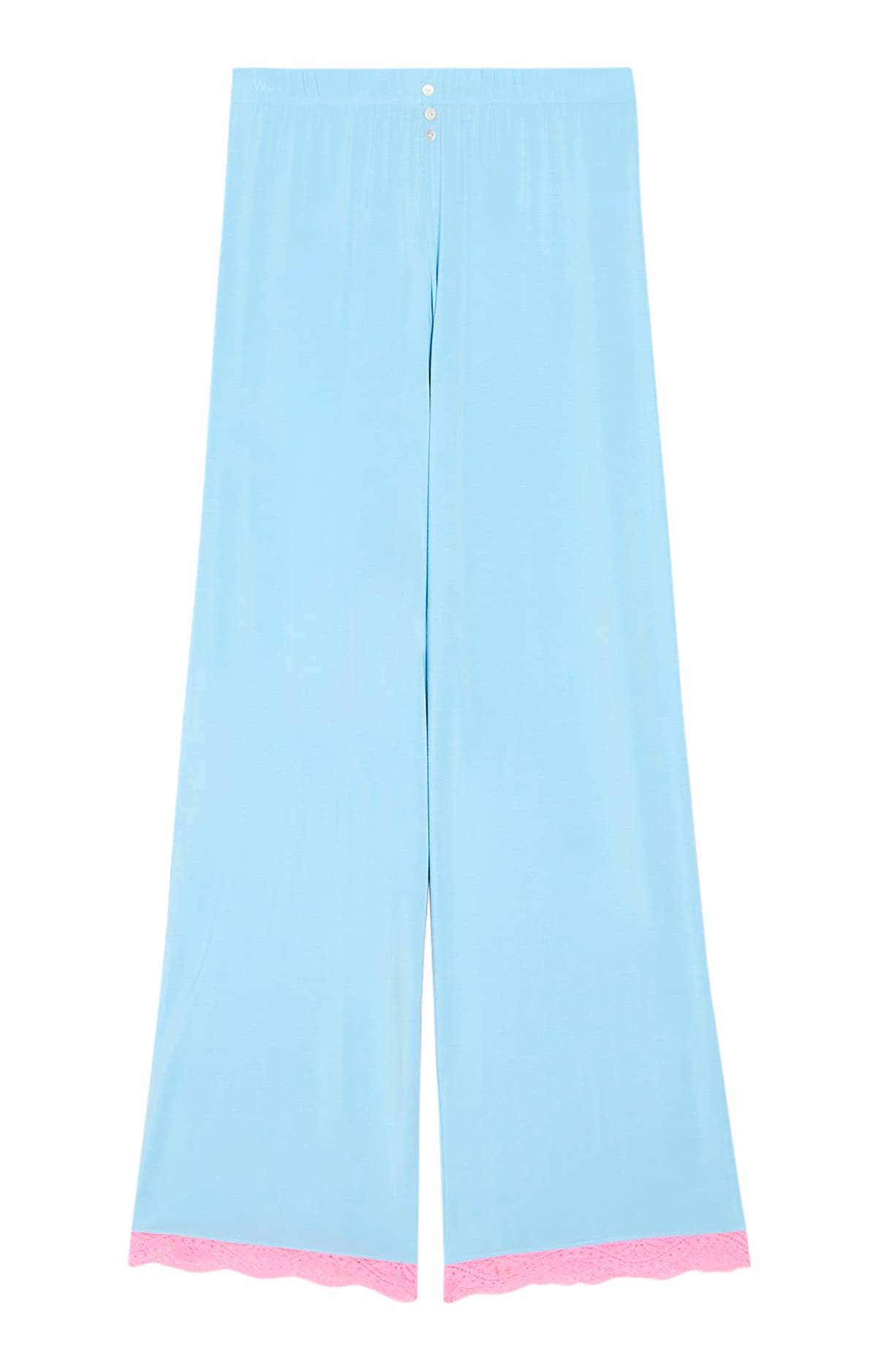 arthur-bob-pantalon-modal-turquoise-doux-lagon-femme image 3
