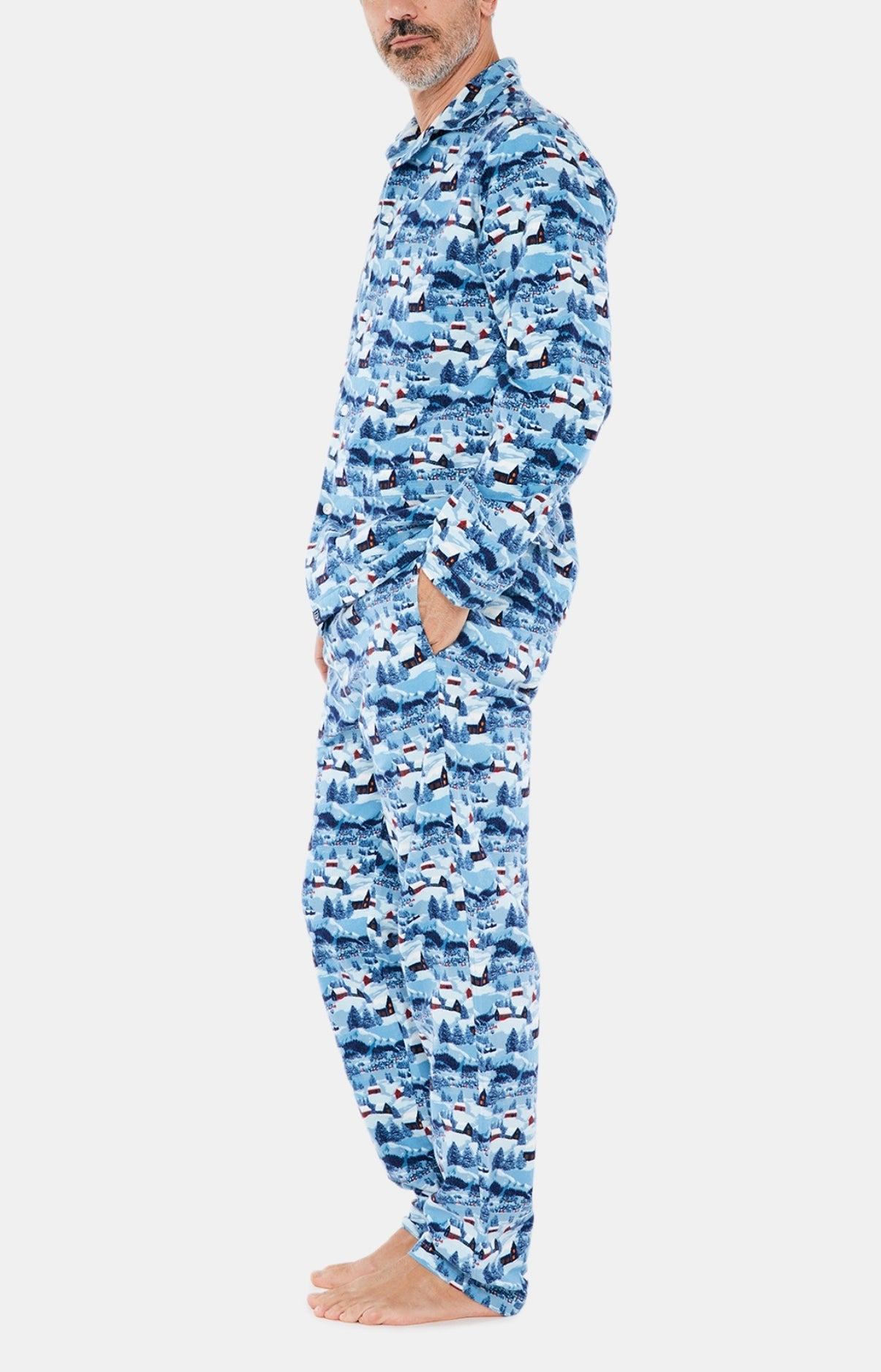 arthur-bob-petits-chalets-pyjama-boutonn-bleu-l image 4