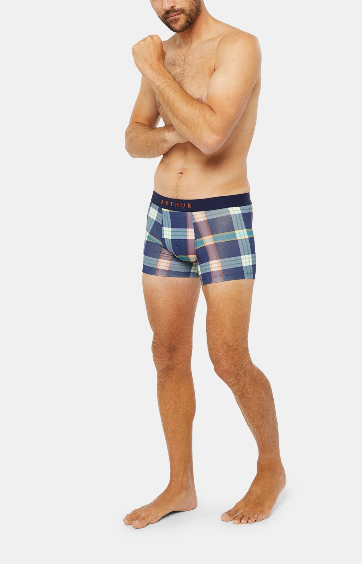 arthur-bob-ashberry-boxer-homme-marine-m-coton-bio image 4