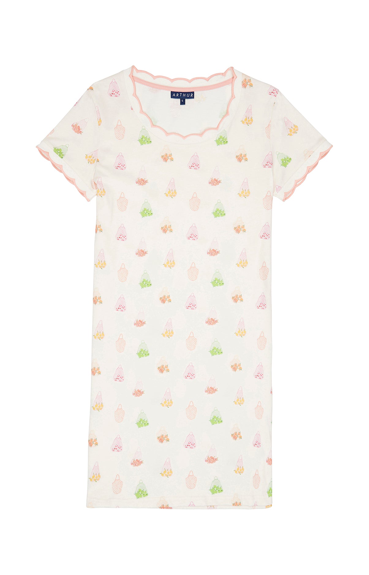 arthur-bob-tutti-frutti-chemise-de-nuit-poudre-coton-bio image 3