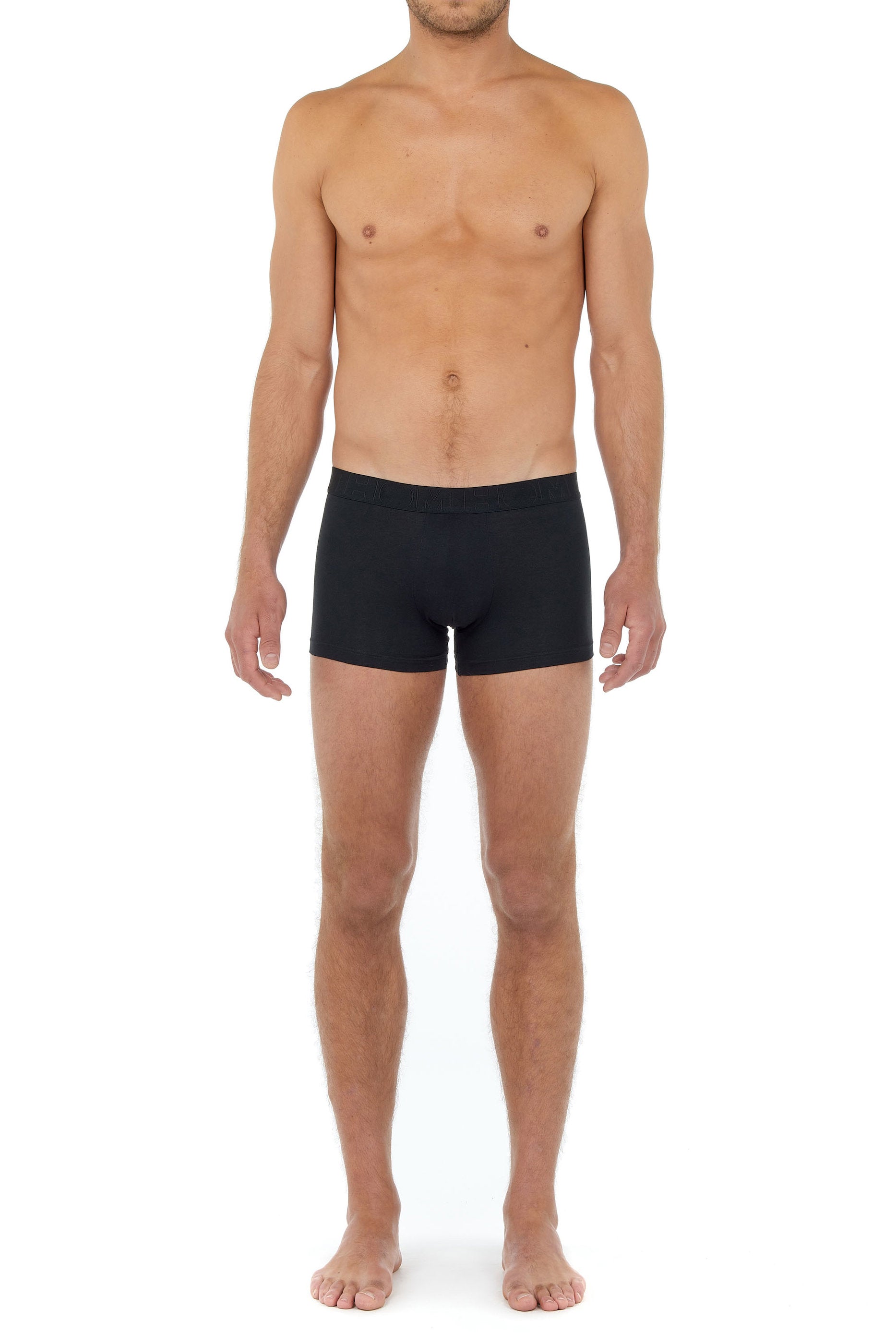 hom-boxerlines-boxer-x3-noir-marine-gris-coton image 5