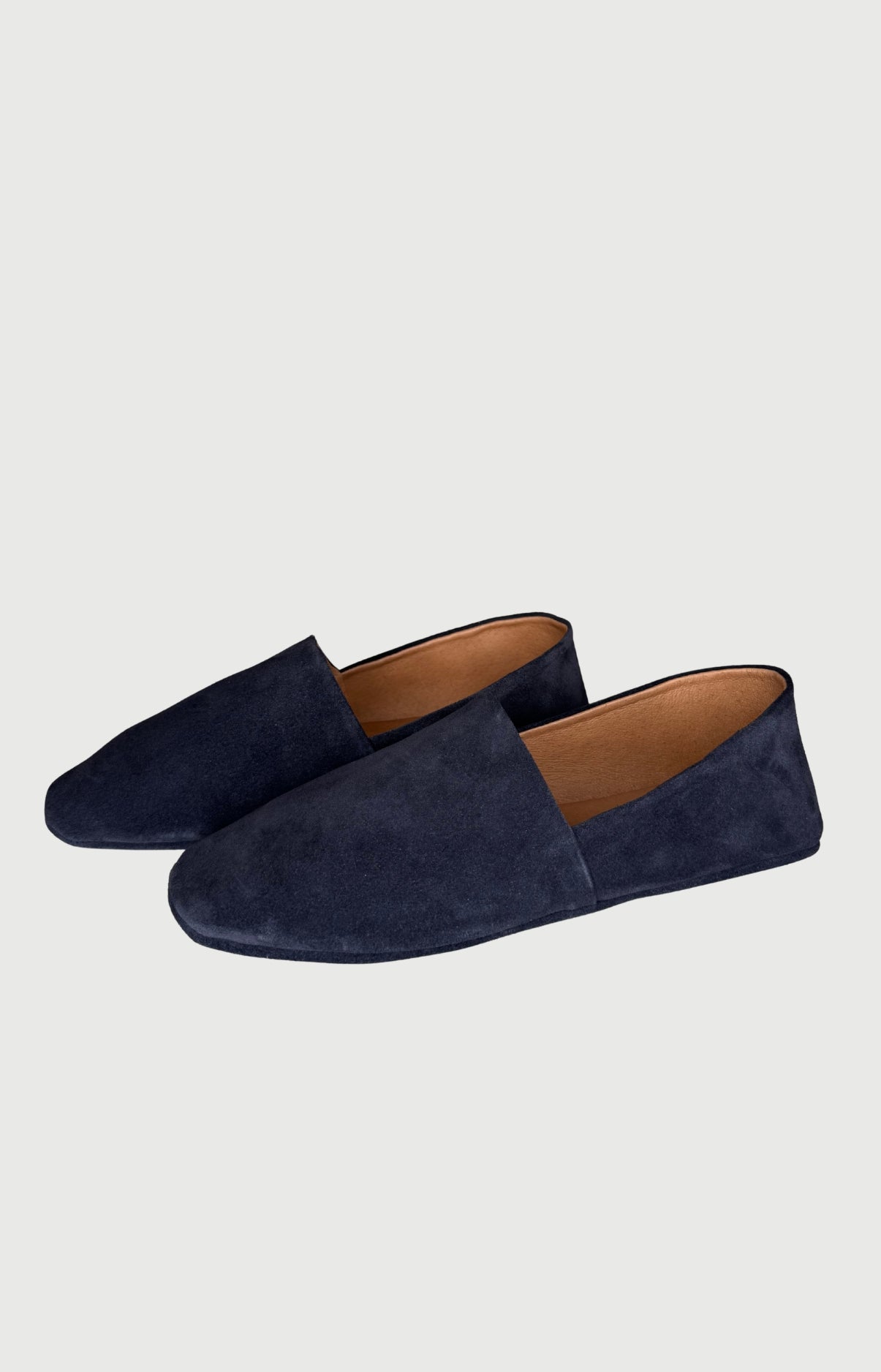 arthur-bob-tradi-babouches-marine-cuir-velours image 2