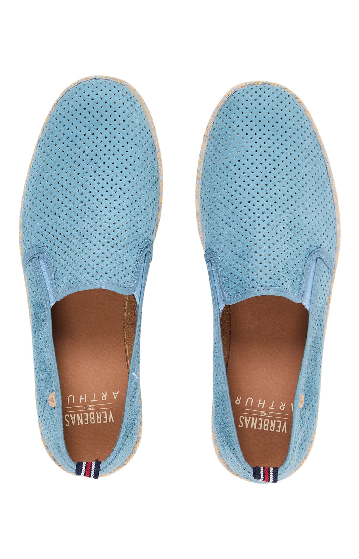 arthur-bob-cuir-uni-espadrilles-cuir-bleu-43 image 3