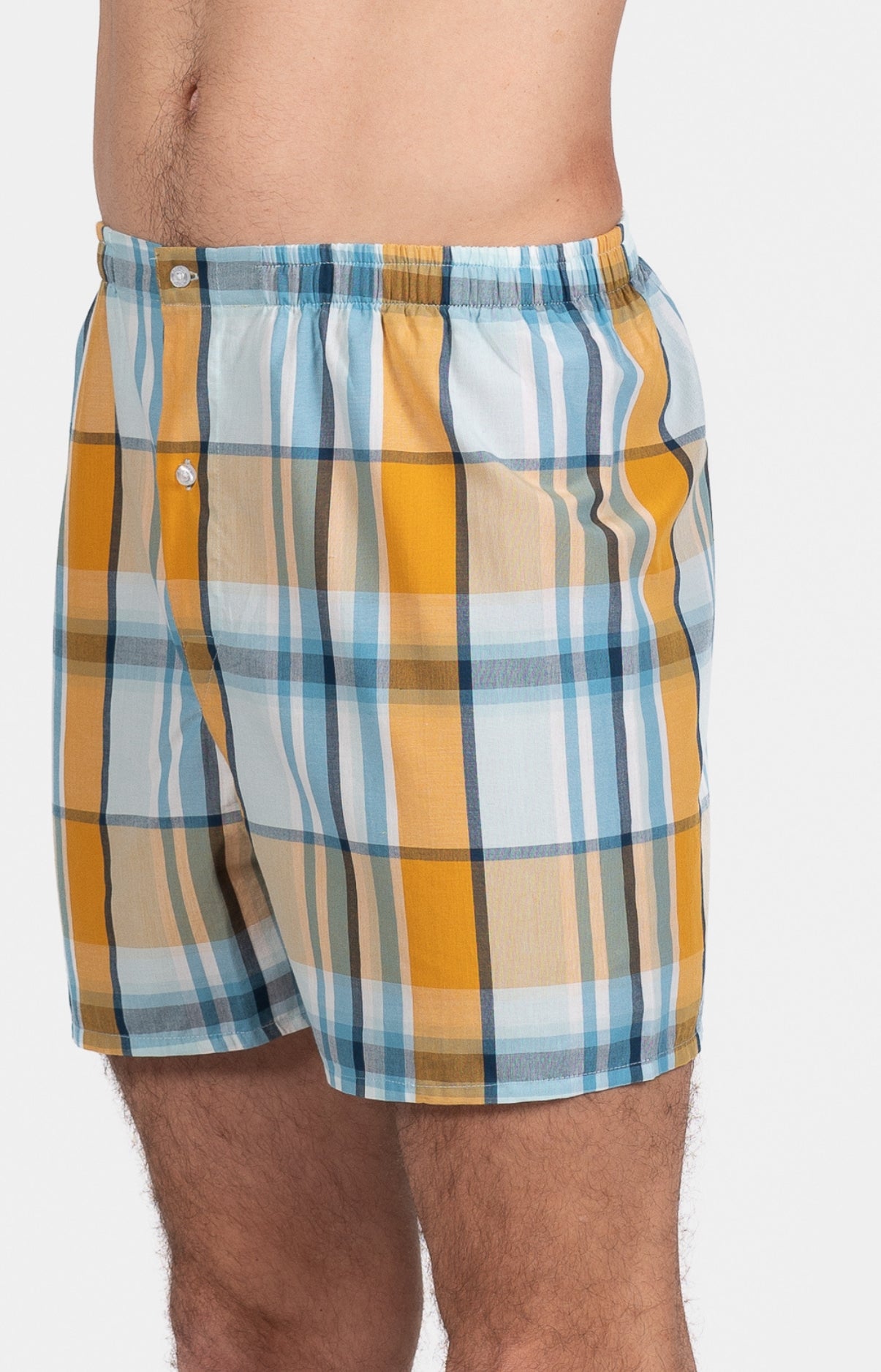 arthur-bob-lanae-pyjam-ricain-homme-lagon-coton image 4