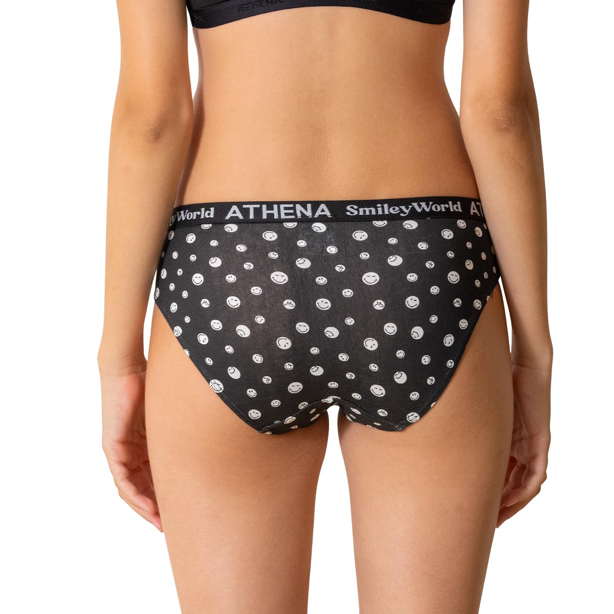 athena-graphic-culotte-fille-smileyworld-12-ans-lot-de-3-coton image 6