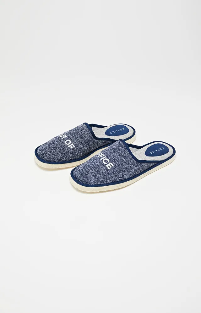 arthur-bob-mules-out-of-office-denim-gris image 1