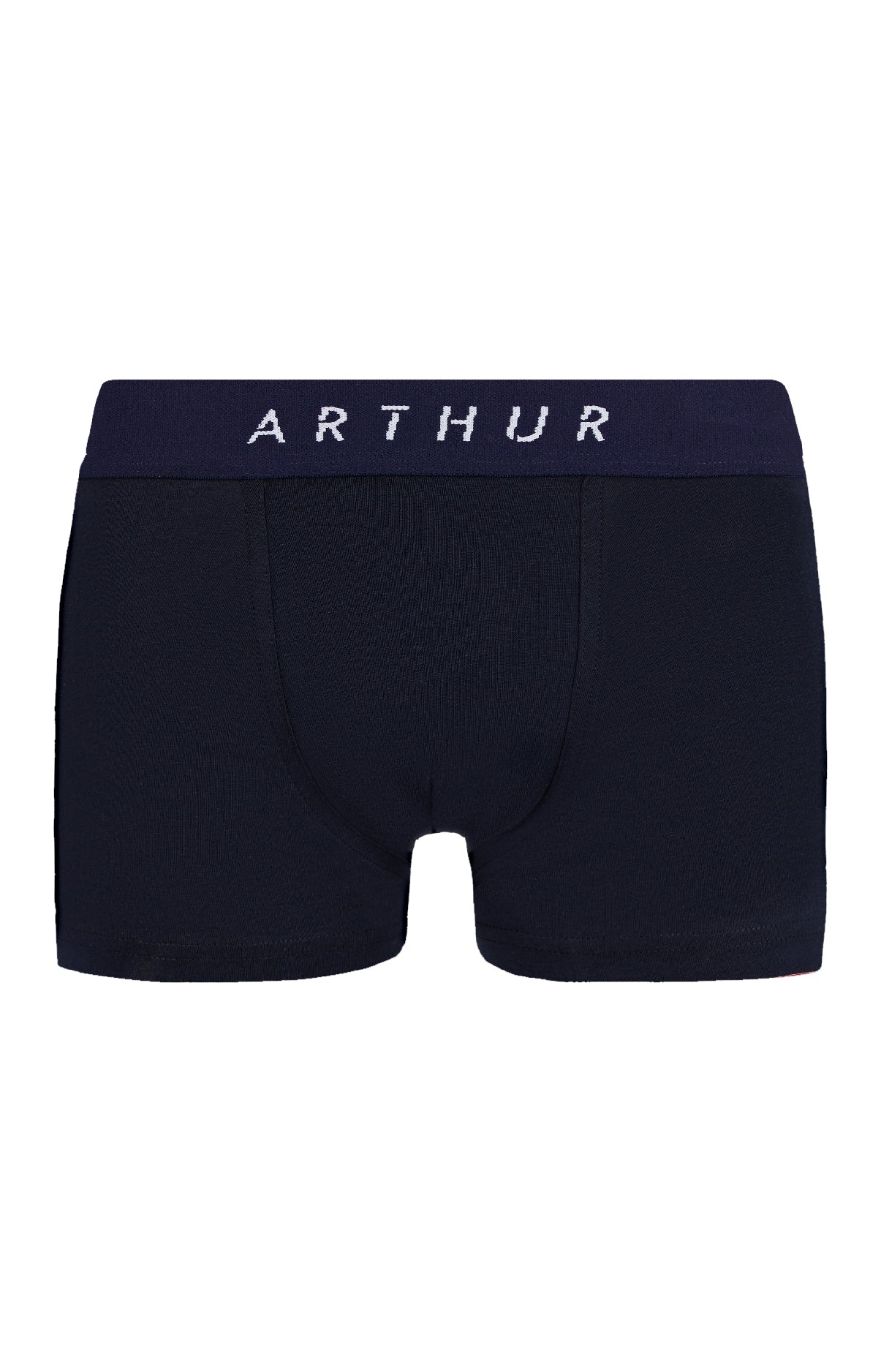 arthur-bob-boxer-uni-marine-6-16-ans-coton-bio image 3