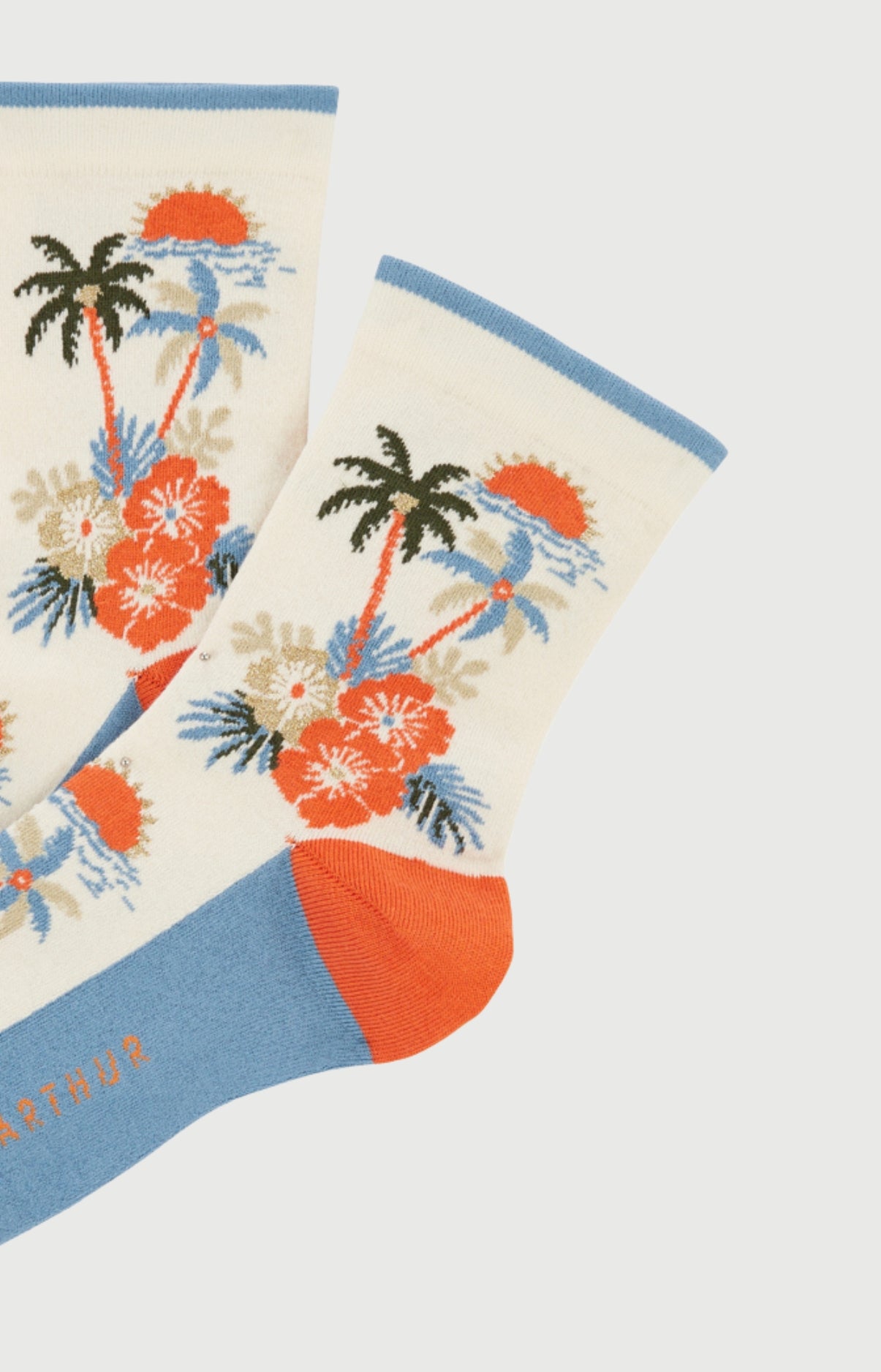 arthur-bob-french-riviera-chaussettes-coton-femme-multicolore-36-40 image 2