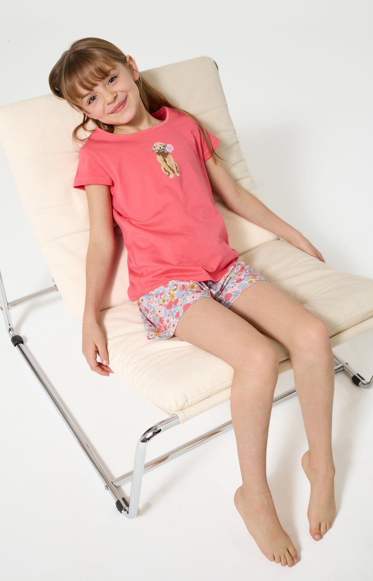 arthur-bob-pyjashort-enfant-coton-nina-multicolore-manches-courtes image 4