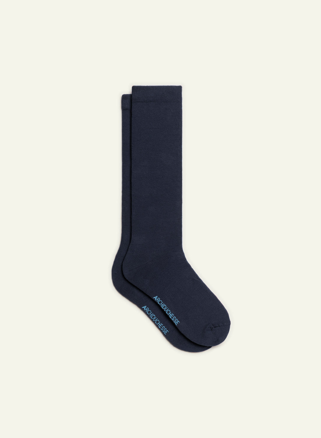 archiduchesse-de-ville-il-bleu-berg-re-chaussettes-coton-bleu image 2