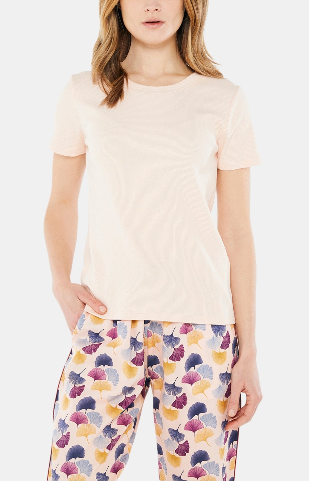 arthur-bob-poudre-tee-shirt-femme-coton-manches-courtes image 1