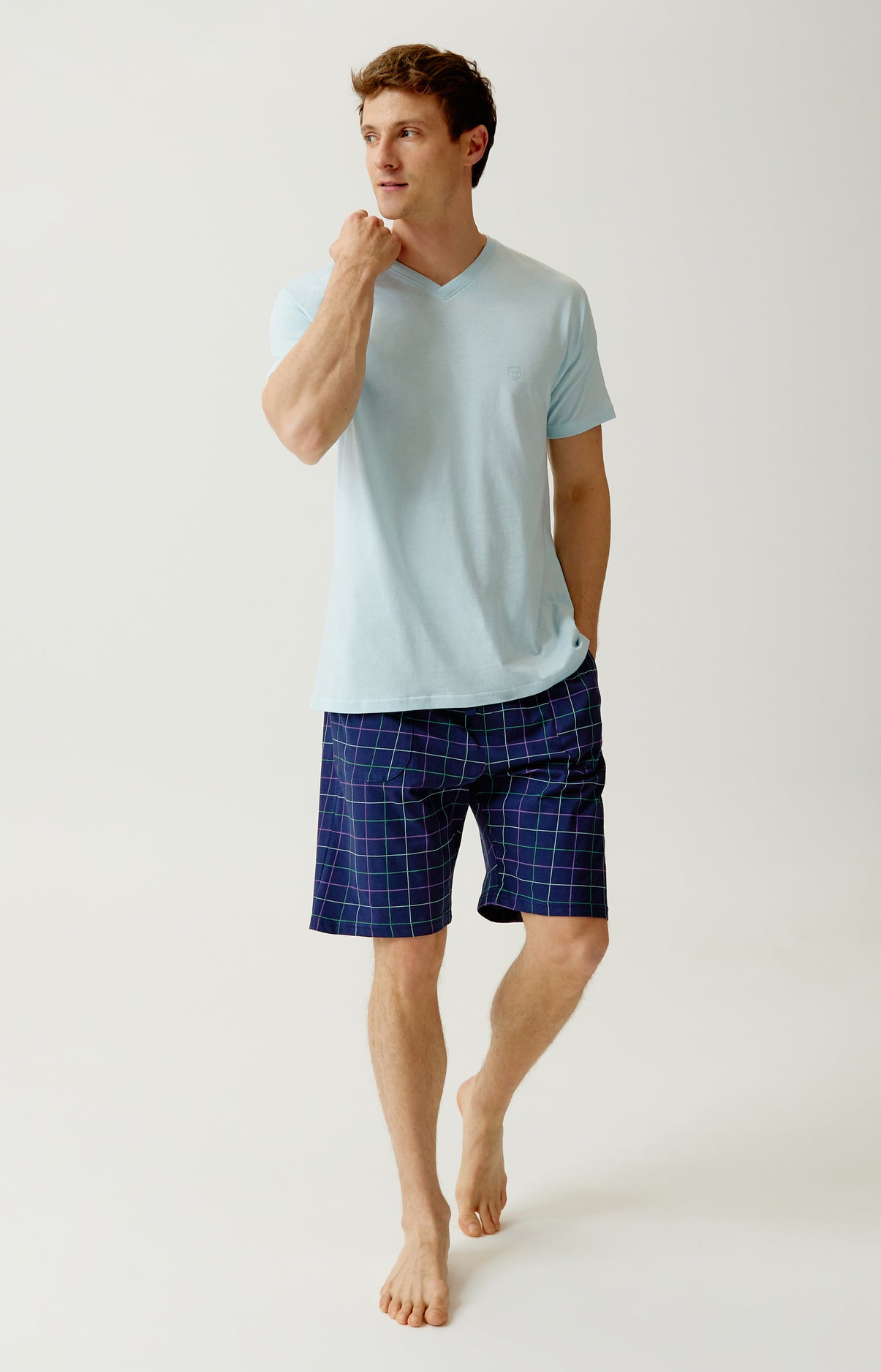 arthur-bob-tee-shirt-jersey-coton-bio-ciel-homme image 4