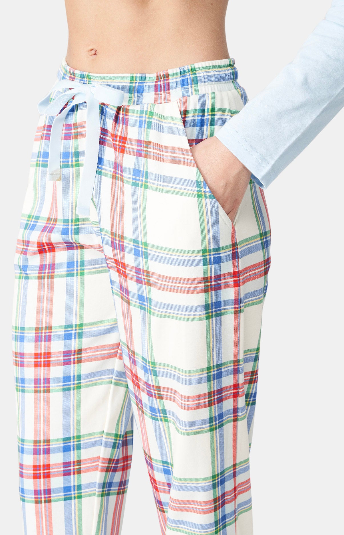 arthur-bob-th-lit-ski-pyjama-blanc-coton-bio-femme image 6