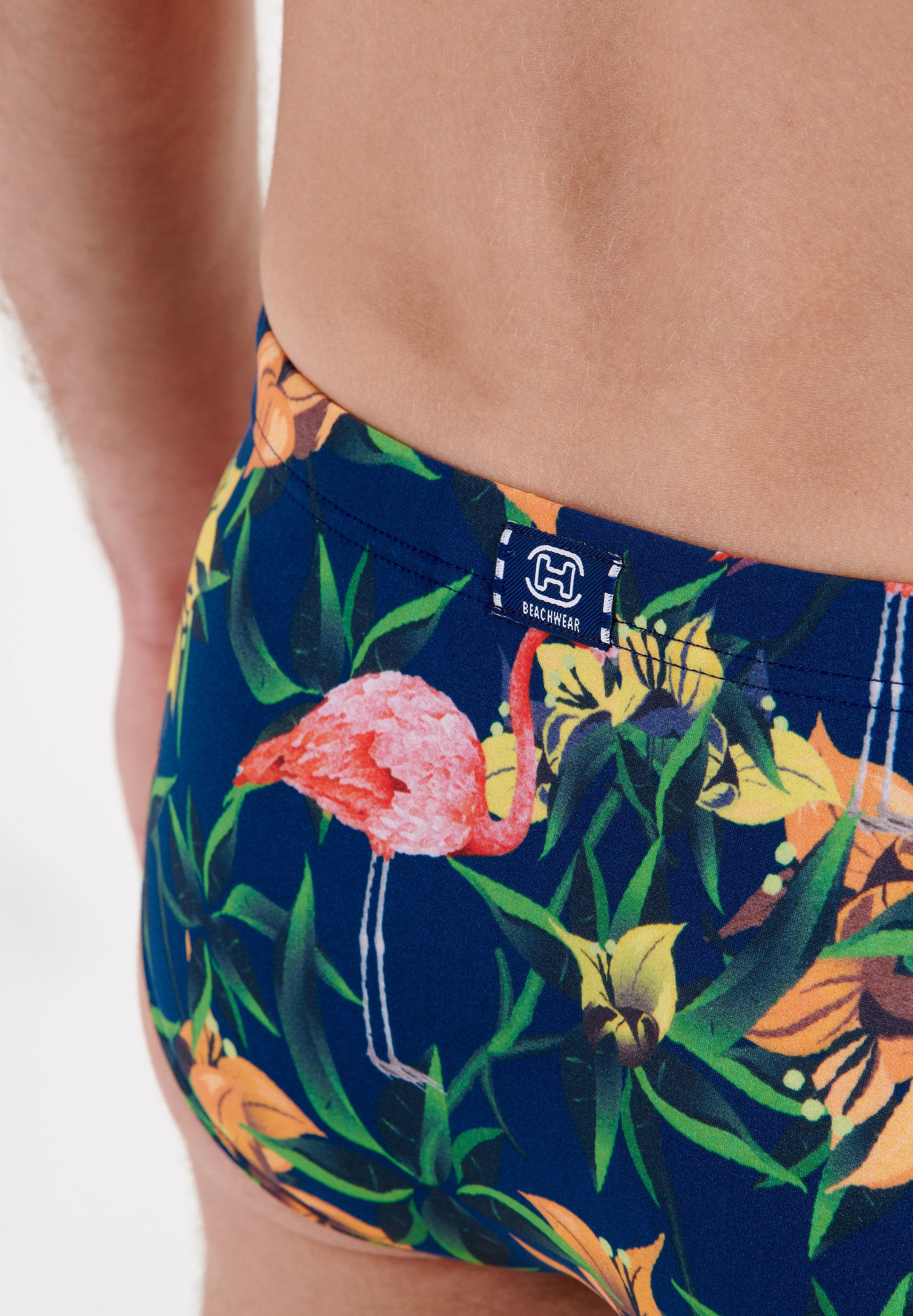 hom-h-fresh-slip-de-bain-navy-print-flamants-t44 image 4