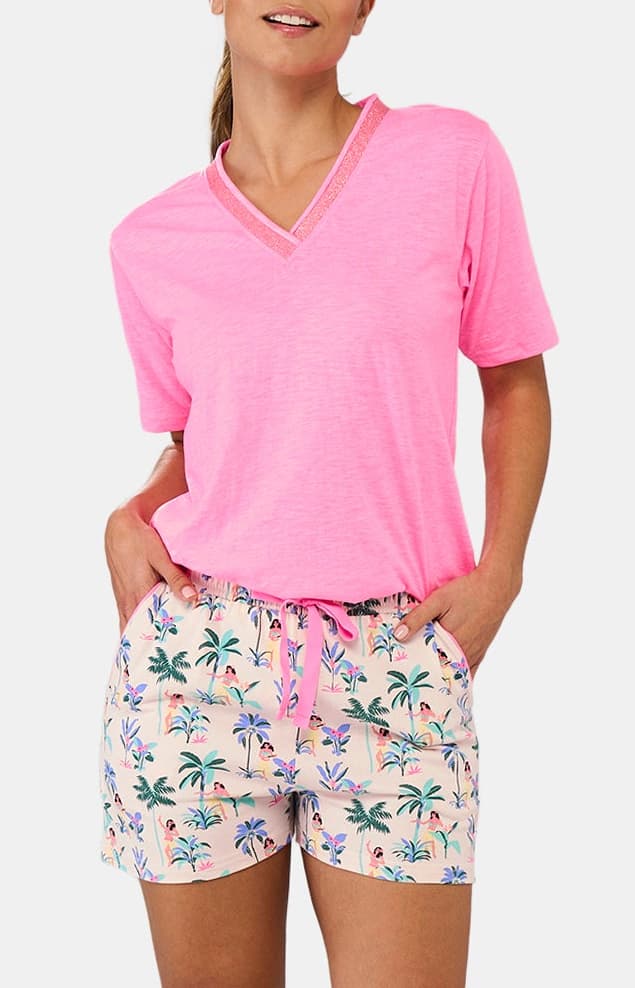arthur-bob-vahin-short-pyjama-coton-bio-femme image 1