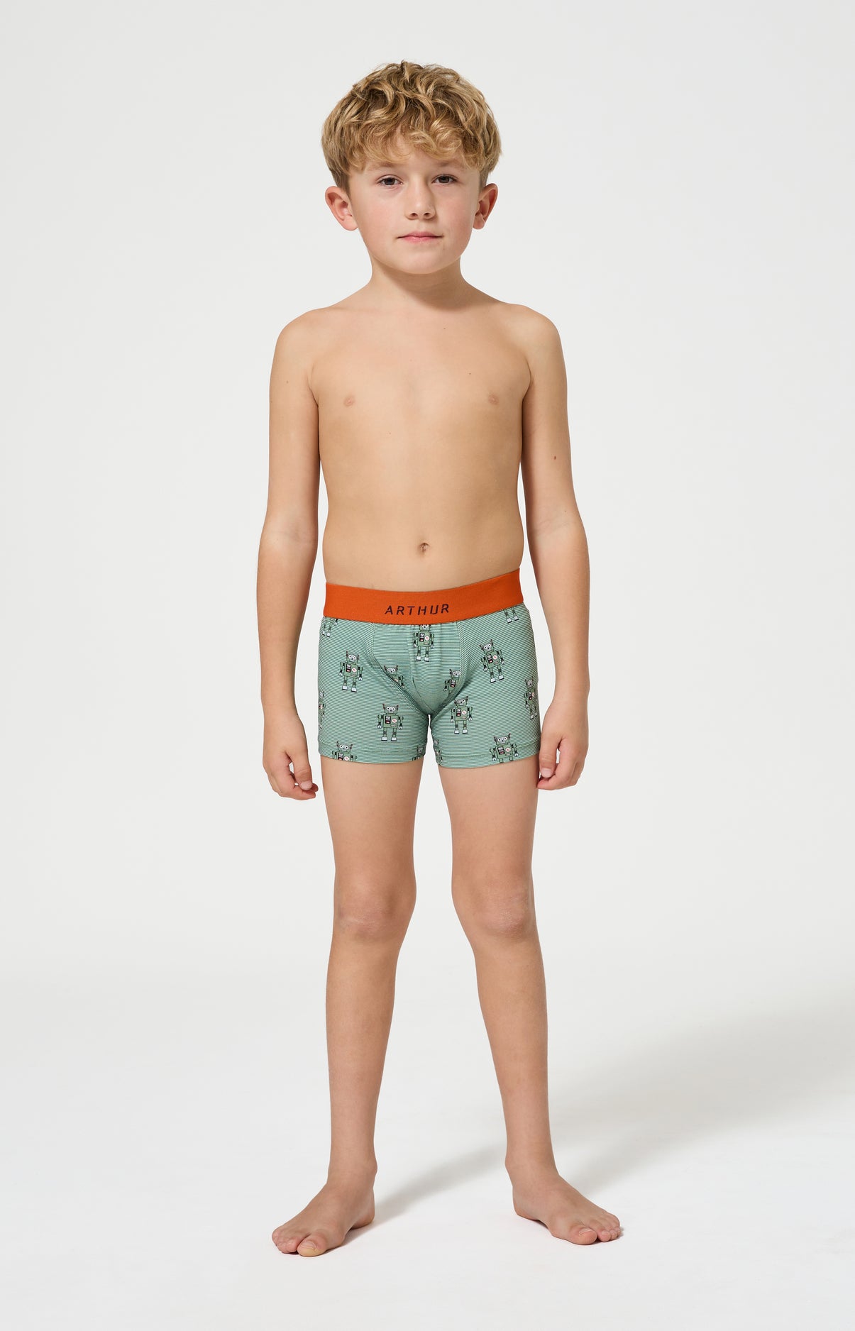 arthur-bob-boxer-enfant-robot-jersey-coton-mousse-10-12 image 1