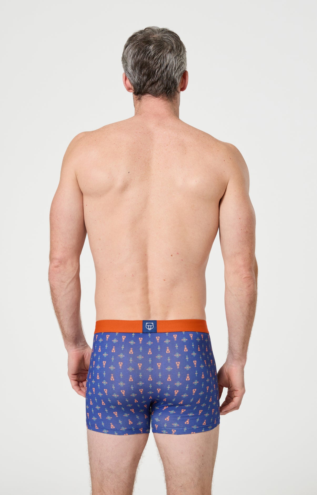 arthur-bob-pince-sans-rire-boxer-homme-marine-coton image 5
