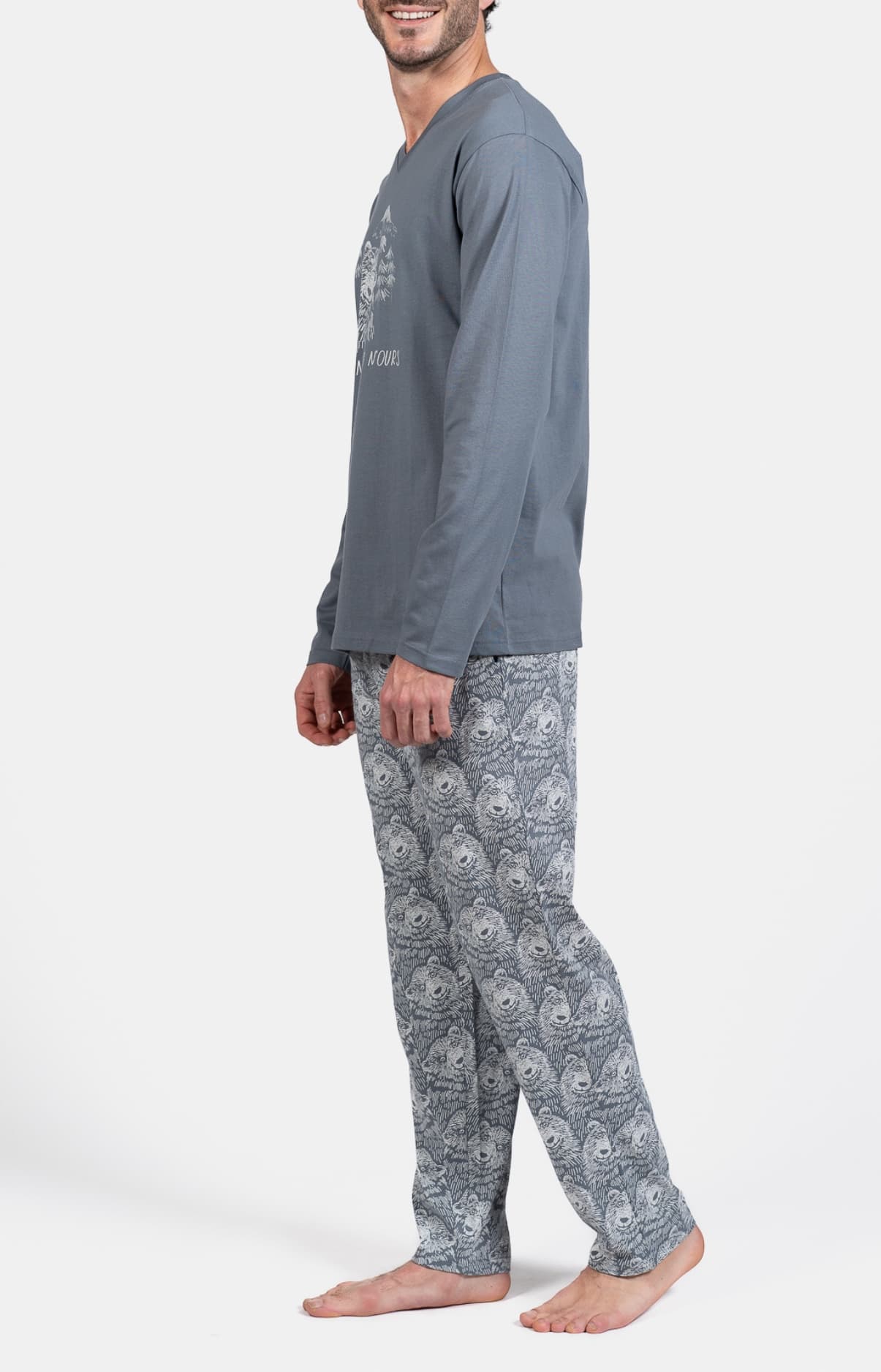 arthur-bob-pyjama-nuit-n-ours-acier-homme image 5