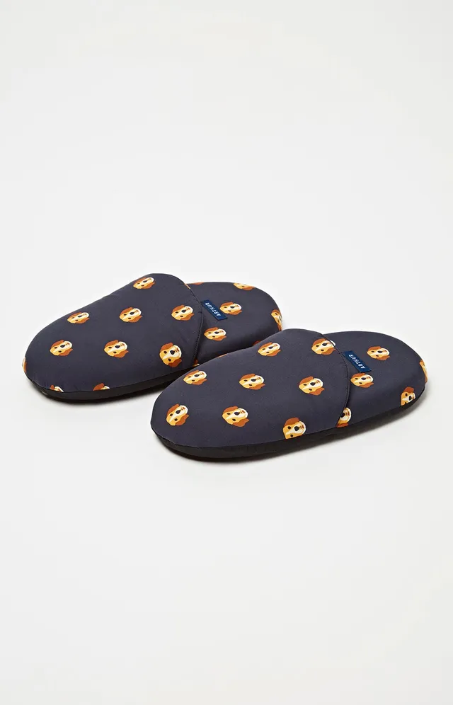 arthur-bob-beagle-pantoufles-homme-noir-39-42-mousse image 1