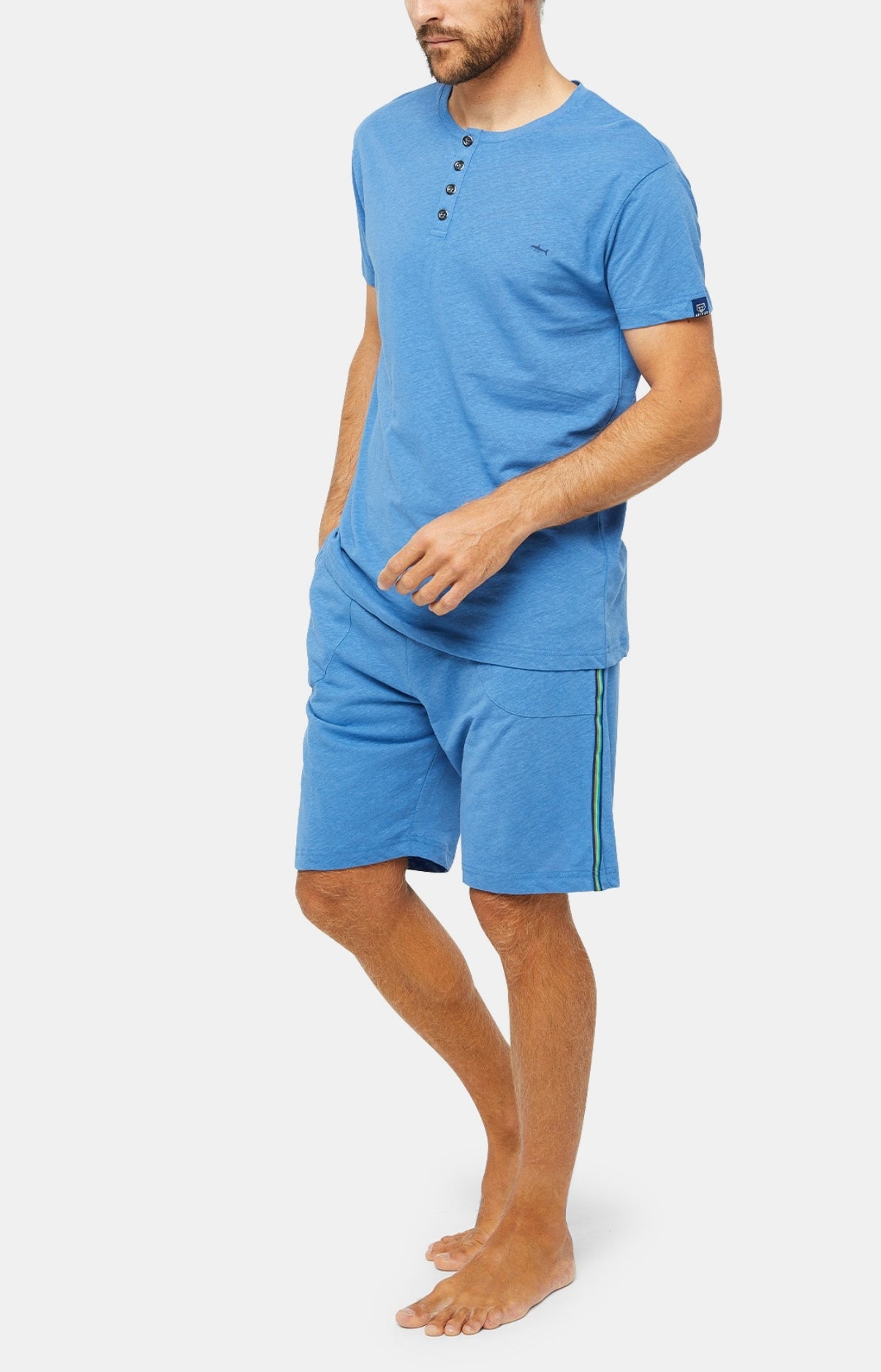 arthur-bob-denim-pyjashort-homme-denim-coton-bio image 2