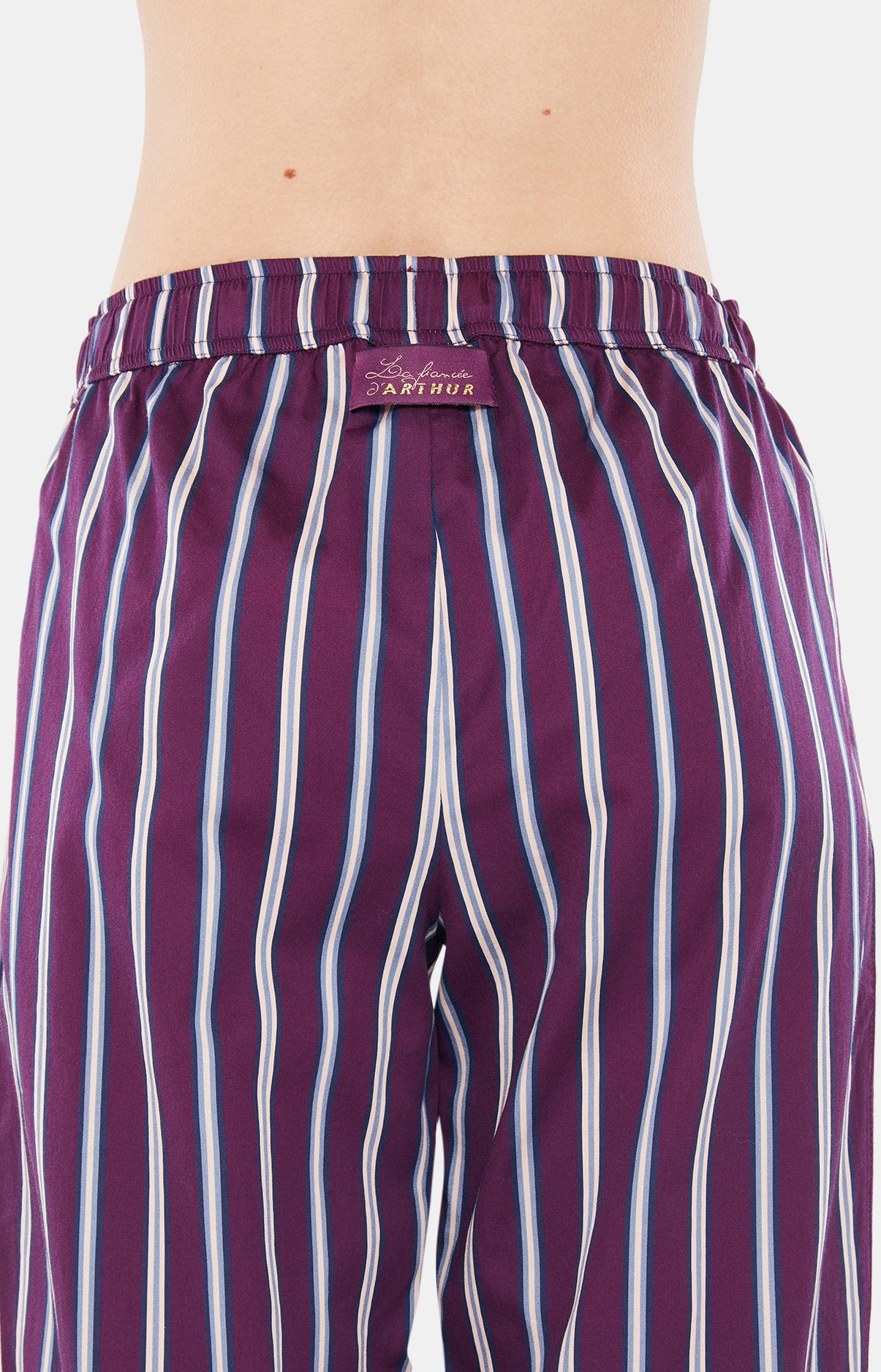 arthur-bob-iris-bas-de-pyjama-bordeaux-coton-bio image 5