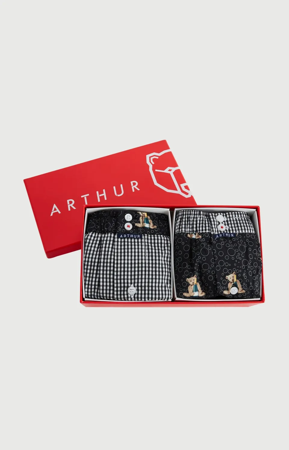 arthur-le-club-noctambulles-cale-on-coton-pack-2-noir image 1