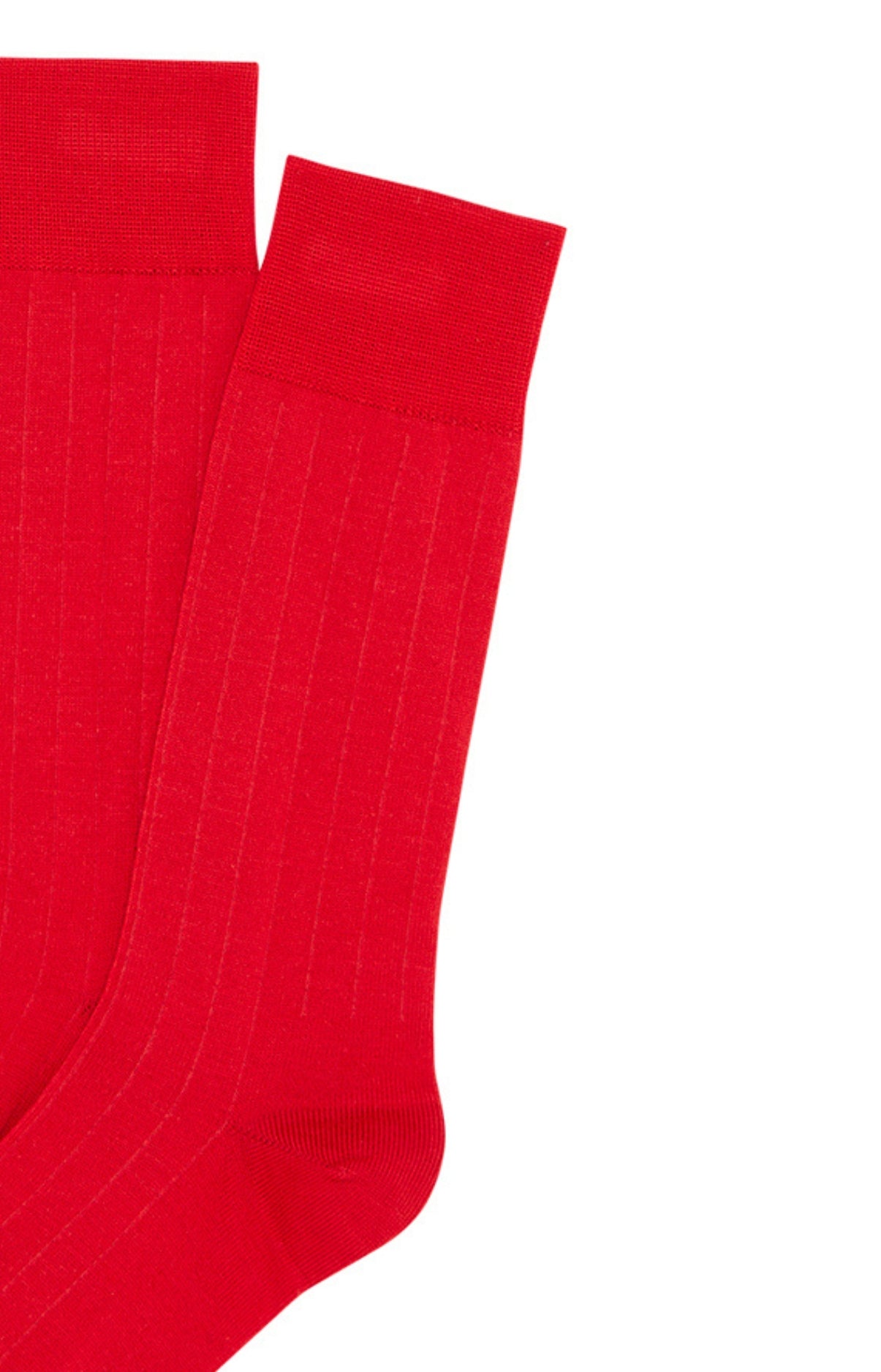 arthur-bob-chaussettes-homme-rouges-laine-coton image 2