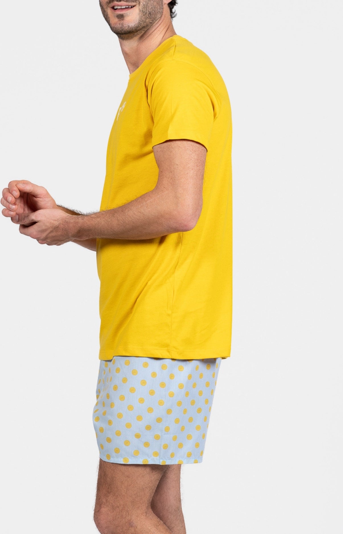 arthur-bob-pyjam-ricain-lemon-pyjama-homme-coton-ciel image 5