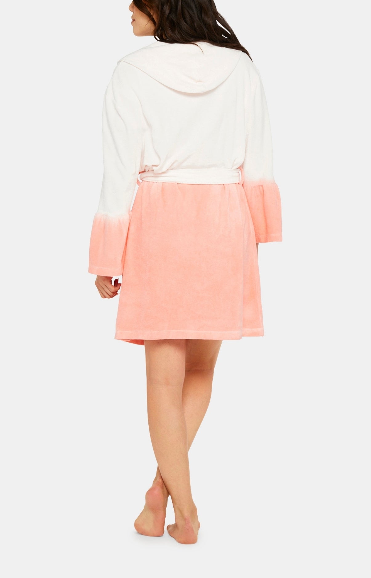 arthur-bob-tie-dye-peignoir-rose-40-42-coton image 4
