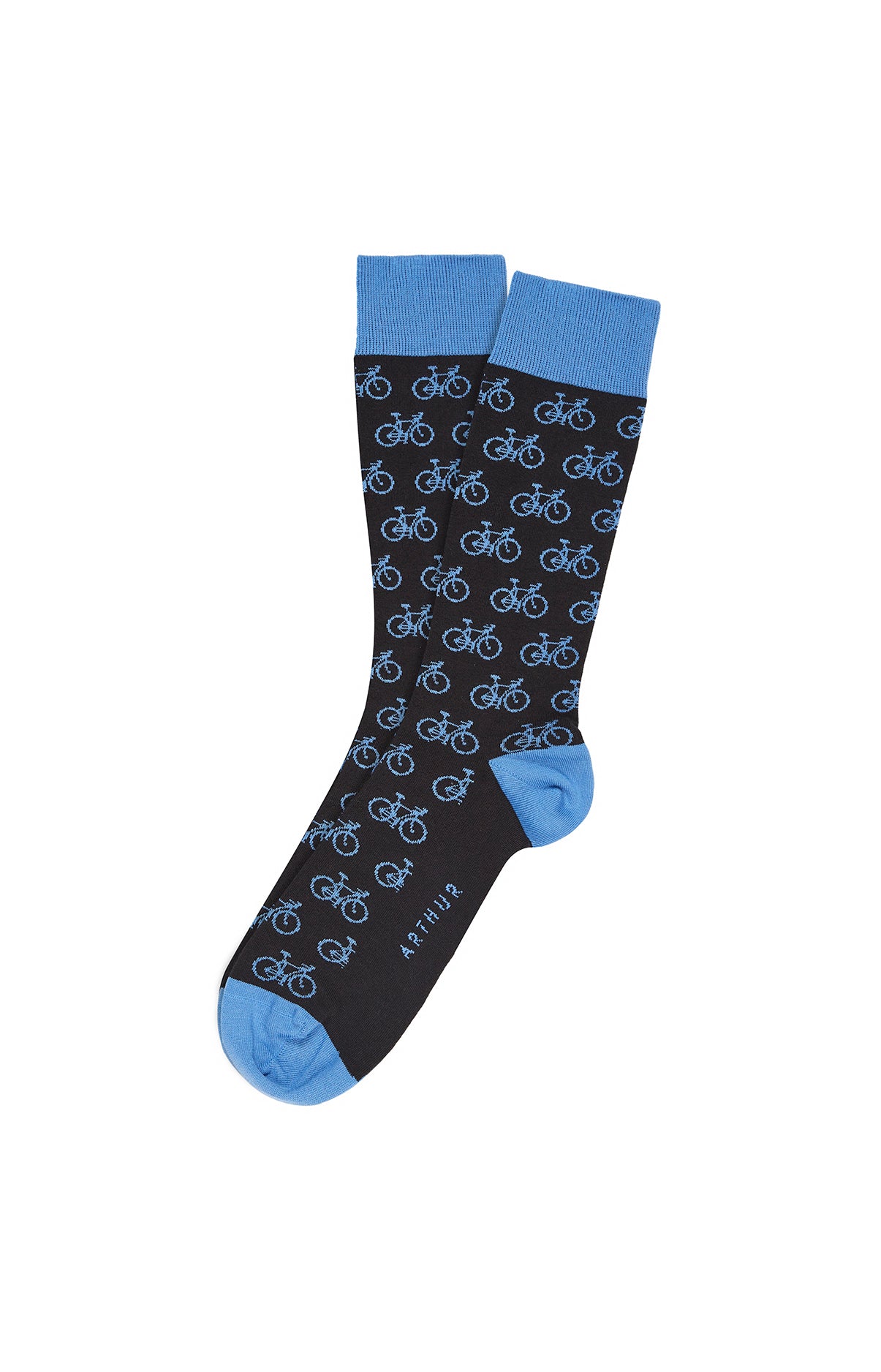arthur-bob-v-lo-chaussettes-homme-noir-40-46-coton image 1