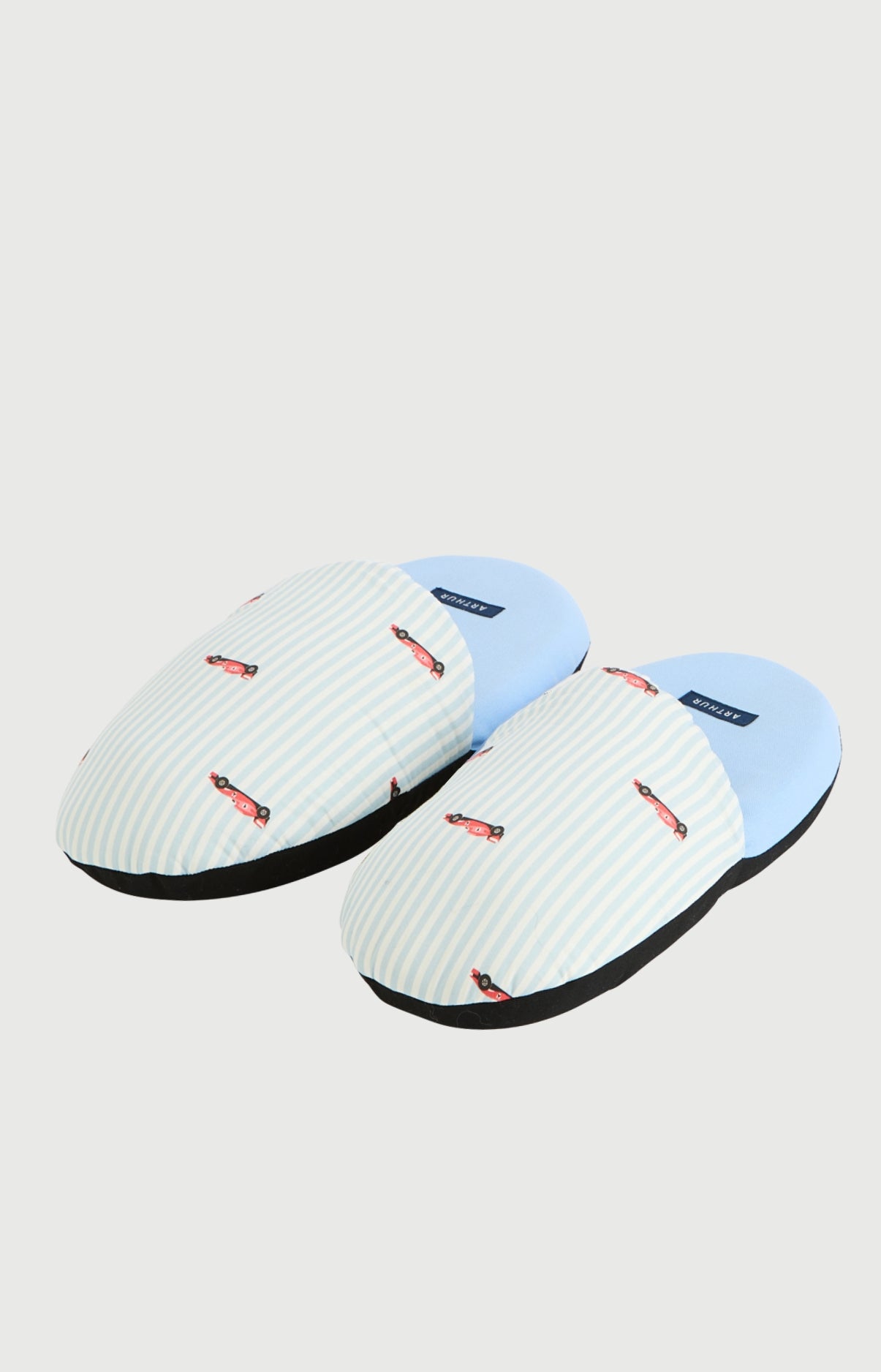 arthur-bob-le-grand-prix-du-sommeil-pantoufles-ciel-39-42-coton-bio image 2