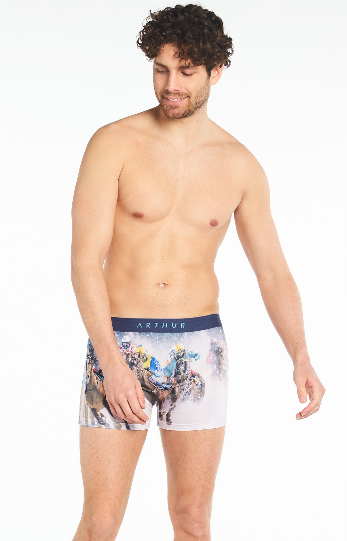 arthur-bob-horse-boxer-homme-multicolore-polyester image 1