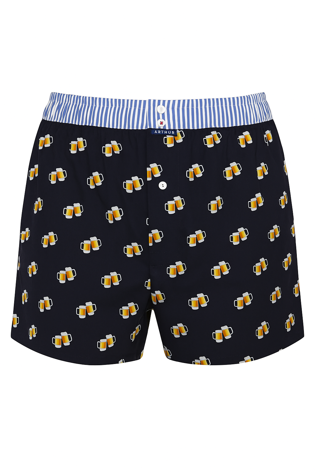 arthur-le-club-1173-cale-on-homme-coton-bio-marine image 3