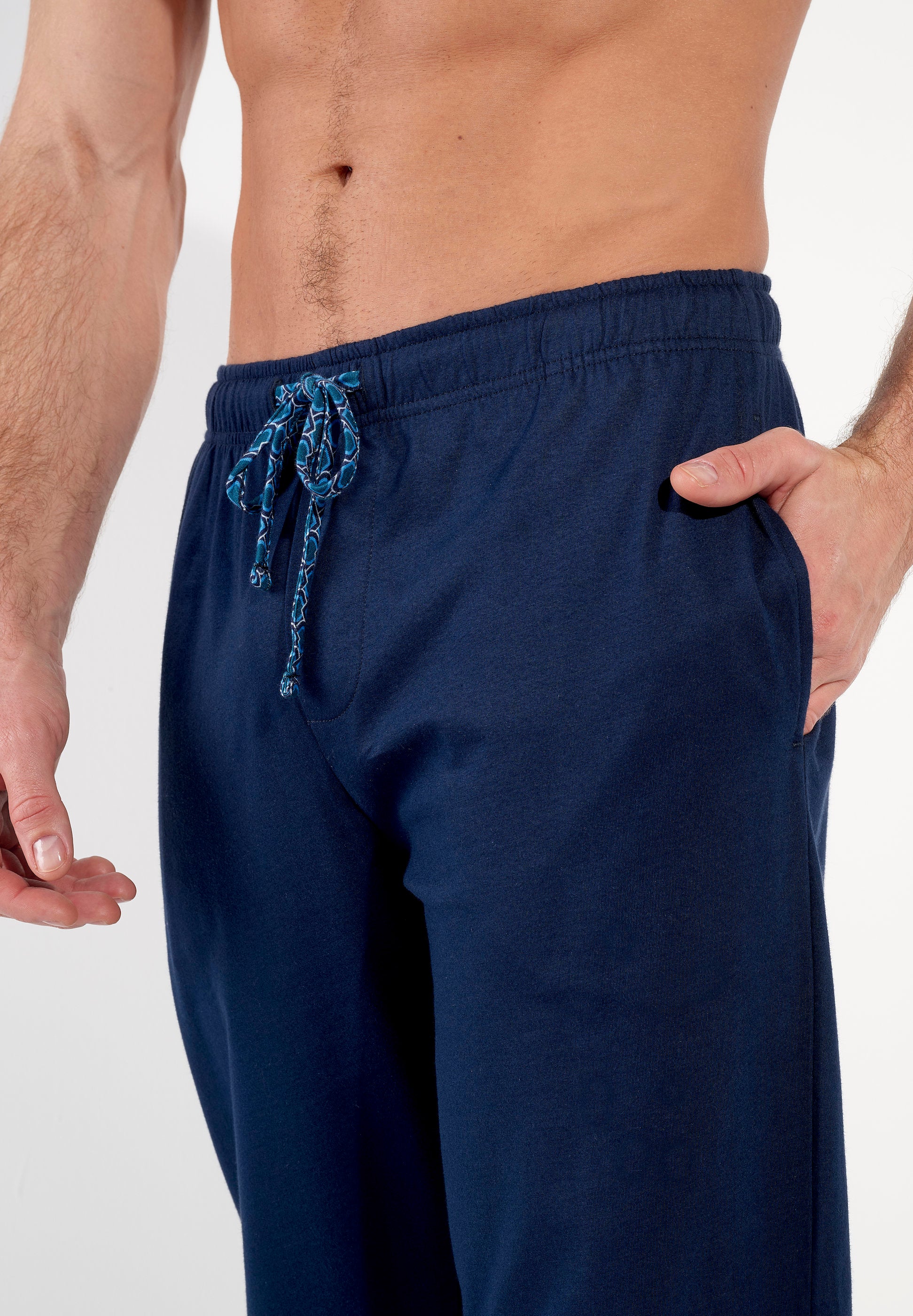 hom-martinez-pyjama-homme-long-bleu-coton-art-d-co image 8