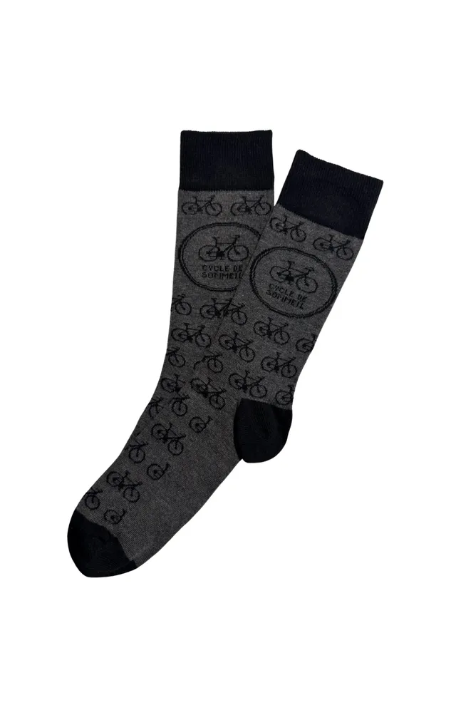 arthur-bob-chaussettes-cycle-de-sommeil-gris-homme image 1