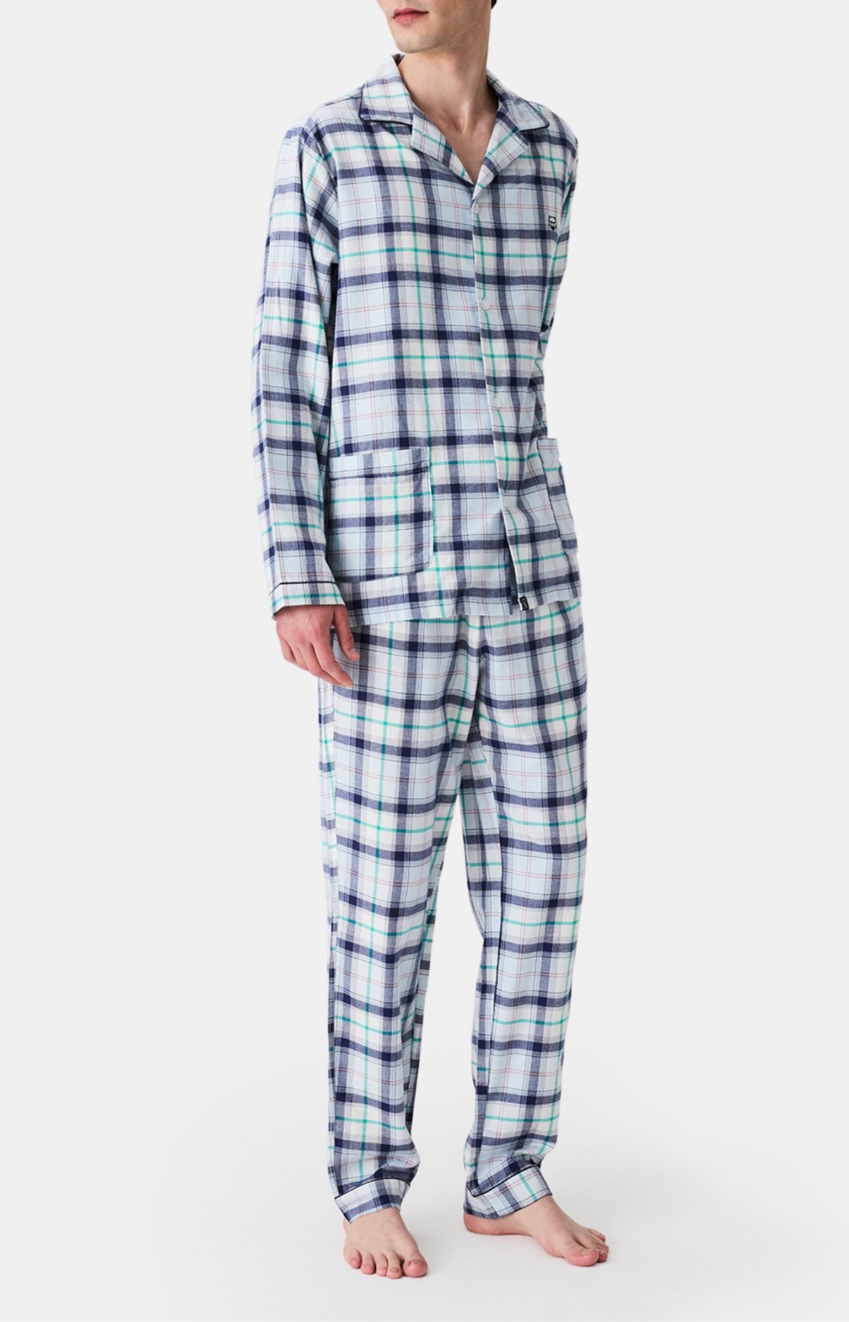 arthur-enzo-pyjama-flanelle-coton-homme-glace image 4