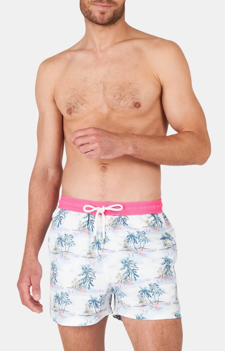 arthur-bob-hawai-short-de-bain-homme-azur image 1