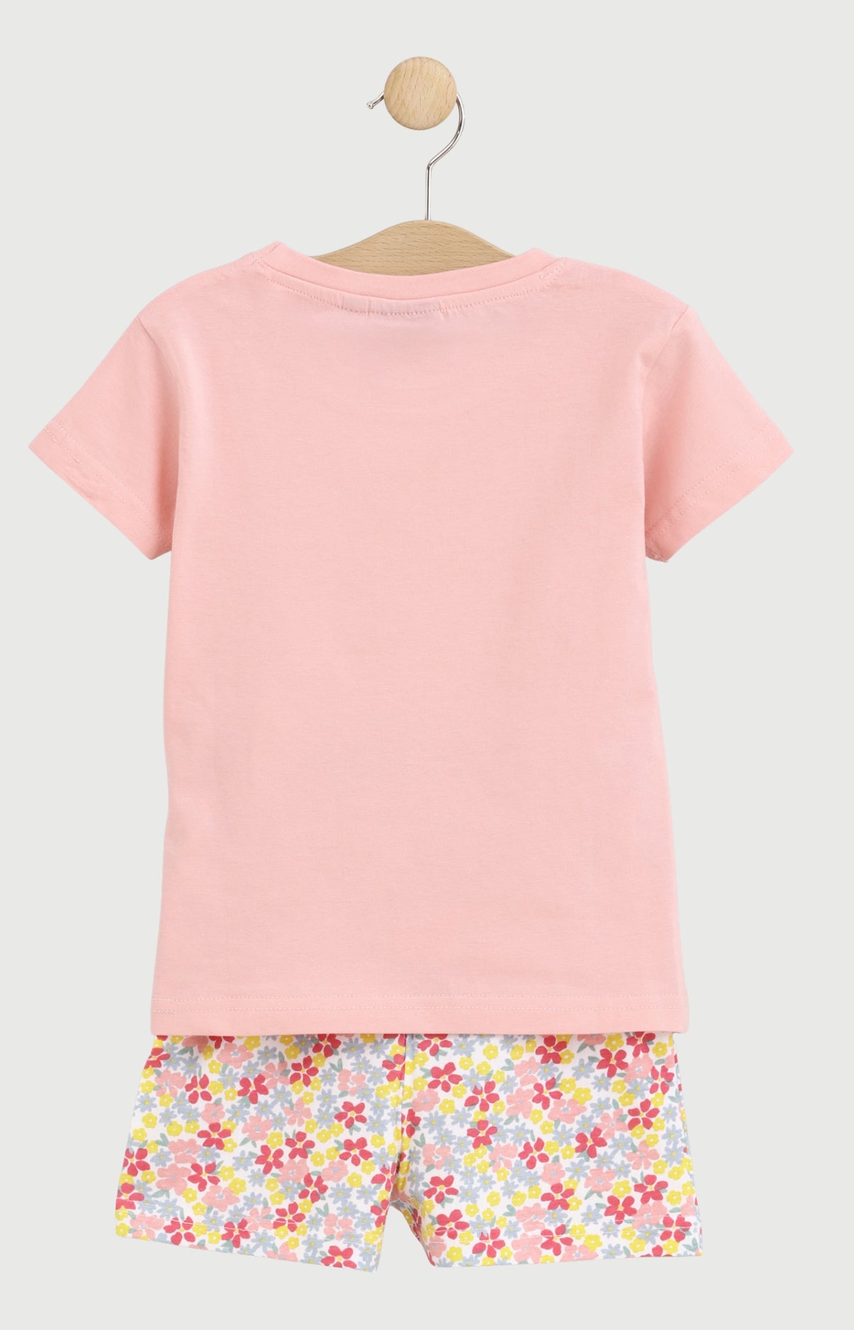arthur-bob-r-veuse-pyjama-court-enfant-rose-coton image 3