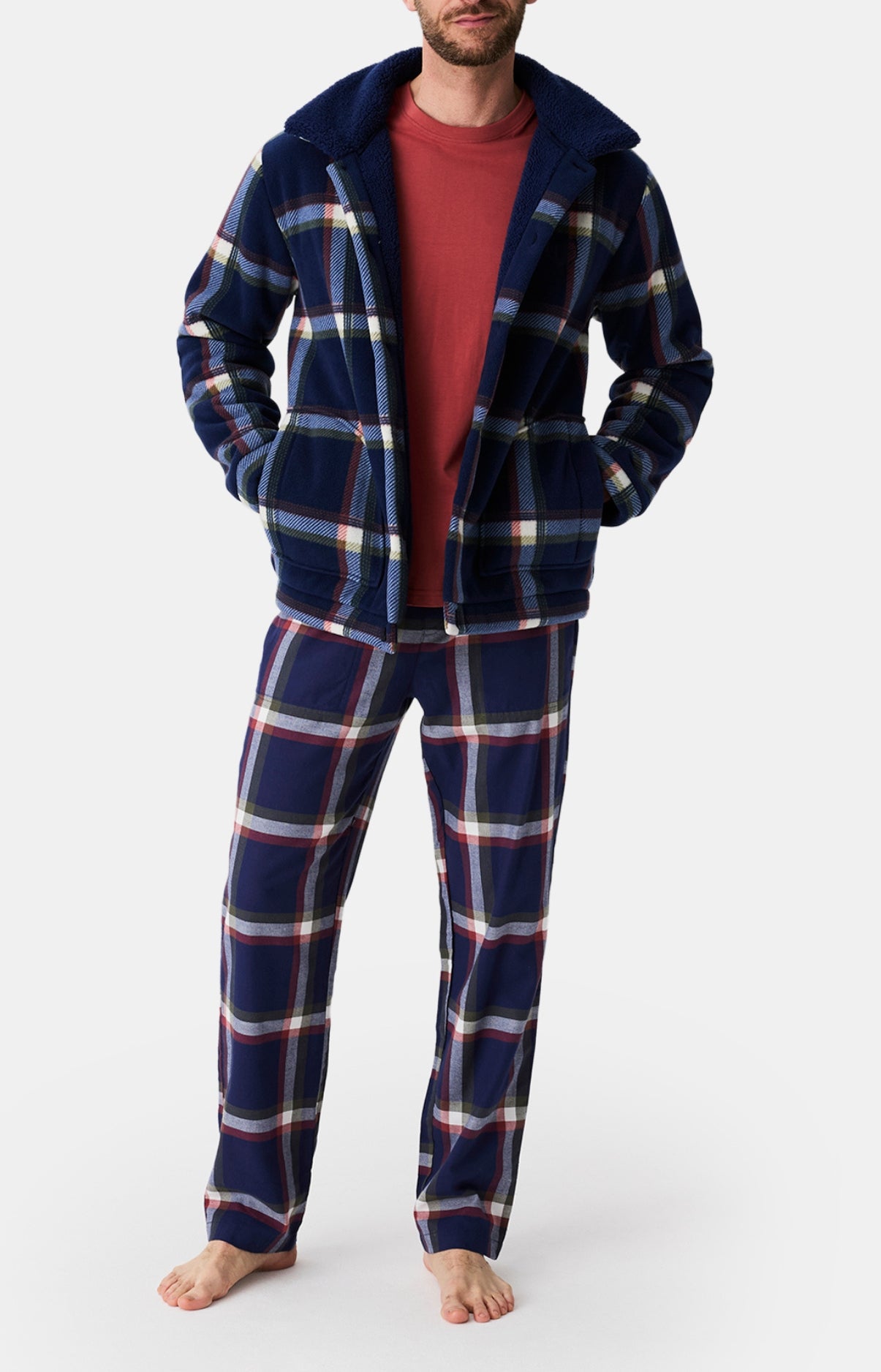 arthur-bob-luka-veste-polaire-homme-marine image 1