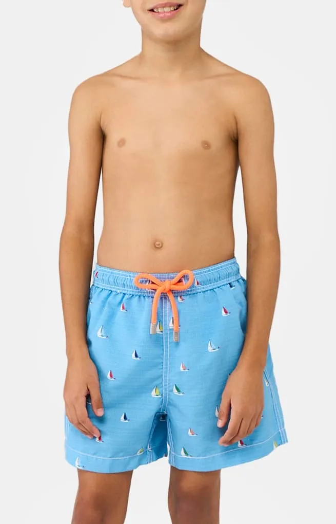arthur-bob-short-de-bain-enfant-boat-bleu image 1