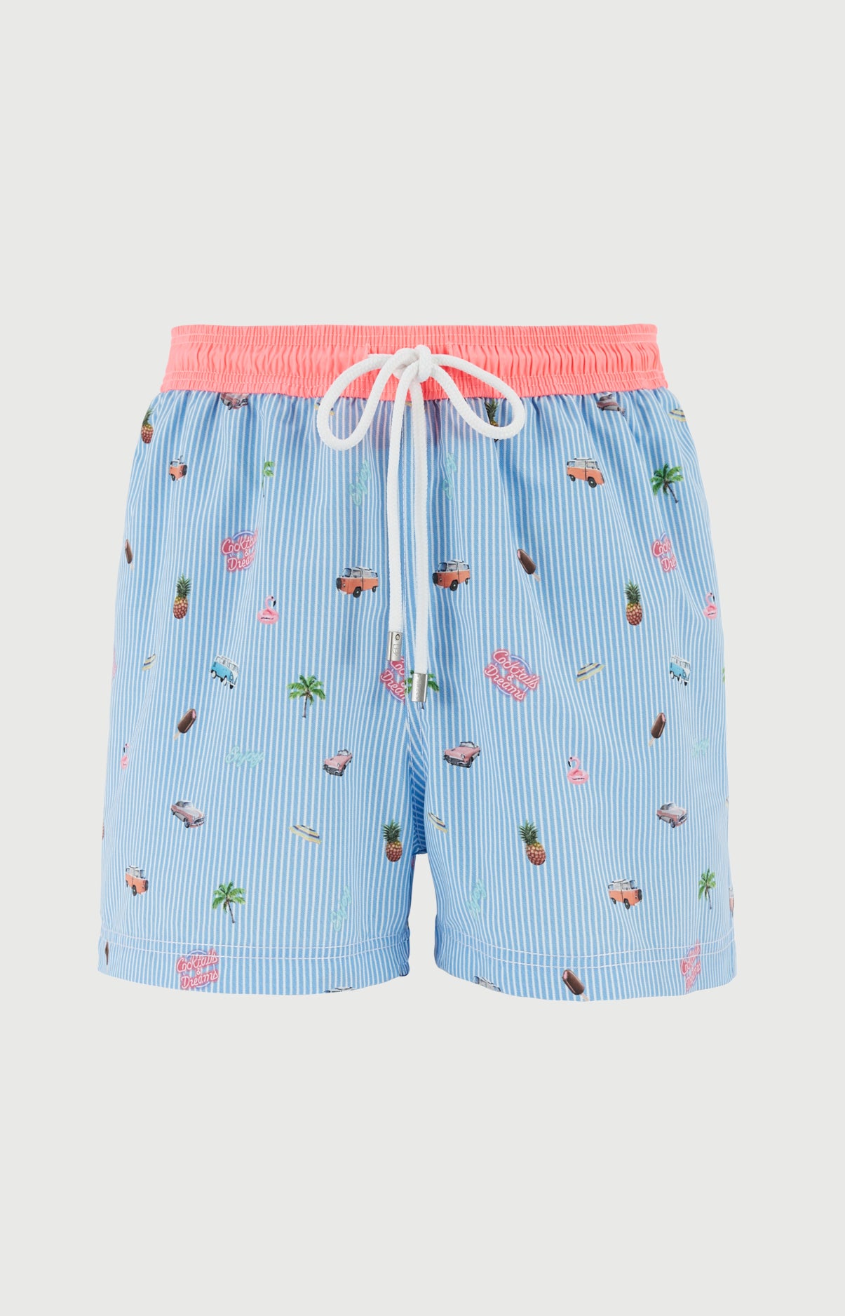 arthur-californie-short-de-bain-homme-bleu-recycl image 3