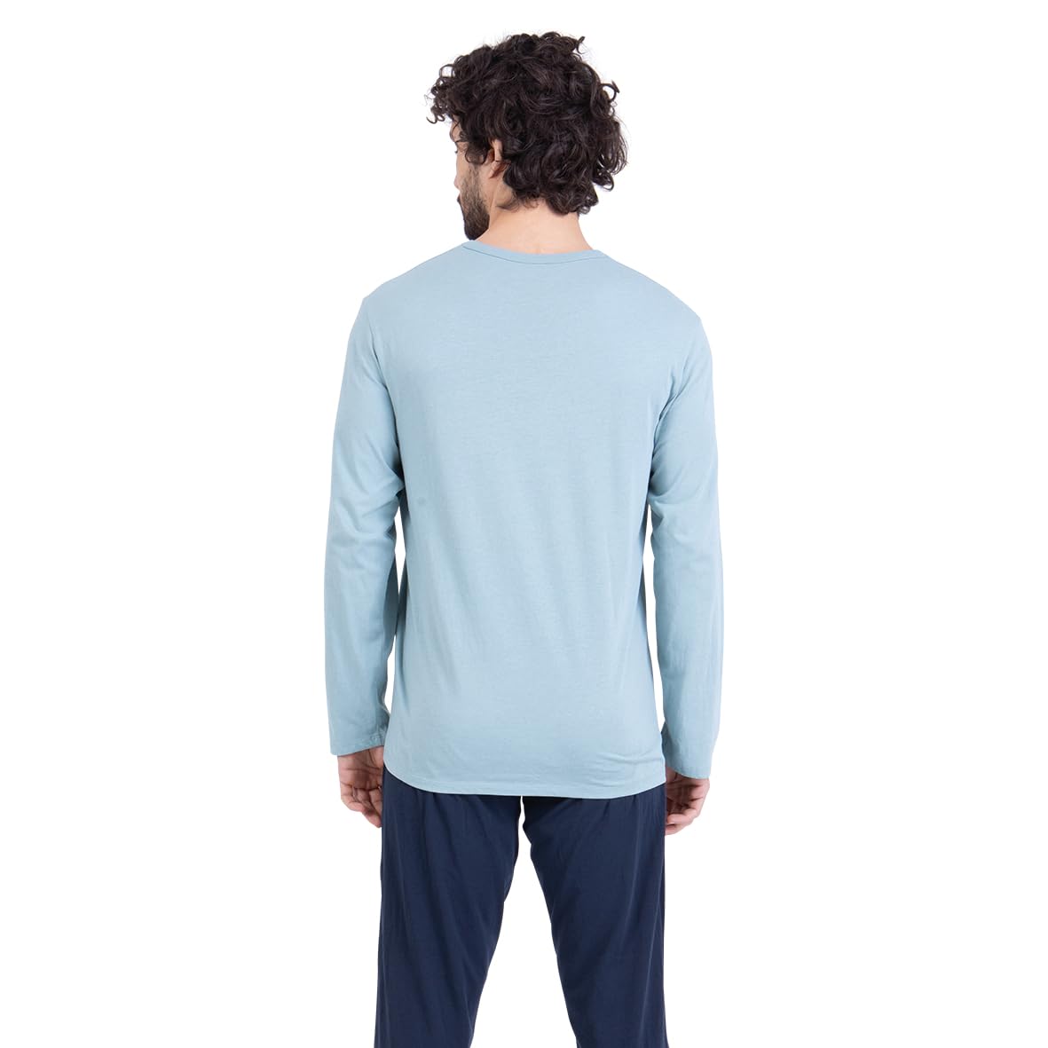 athena-graphic-pyjama-long-homme-l-smileyworld-coton image 3