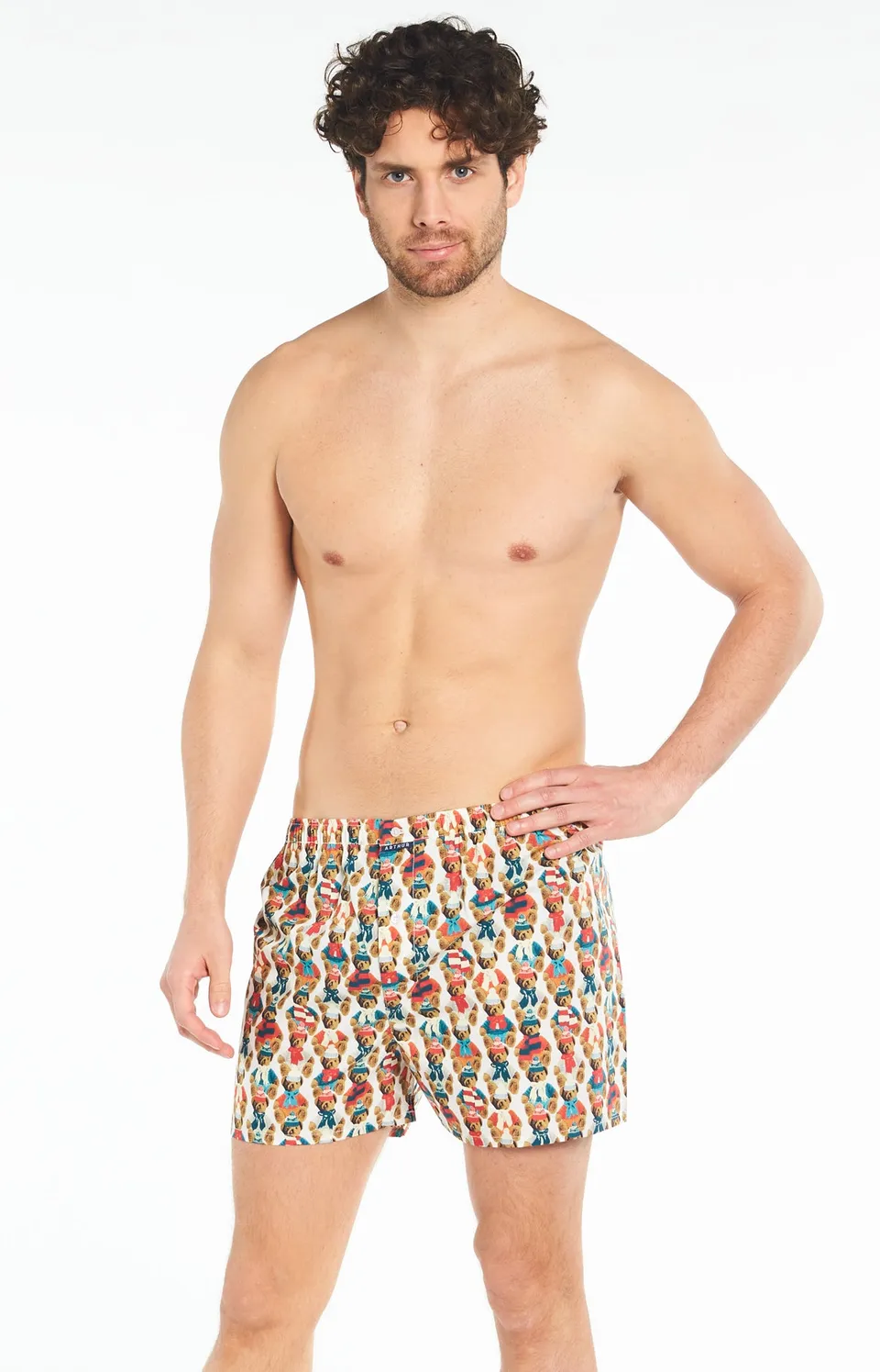 arthur-le-club-teddy-cale-on-blanc-coton-bio-taille-l image 1