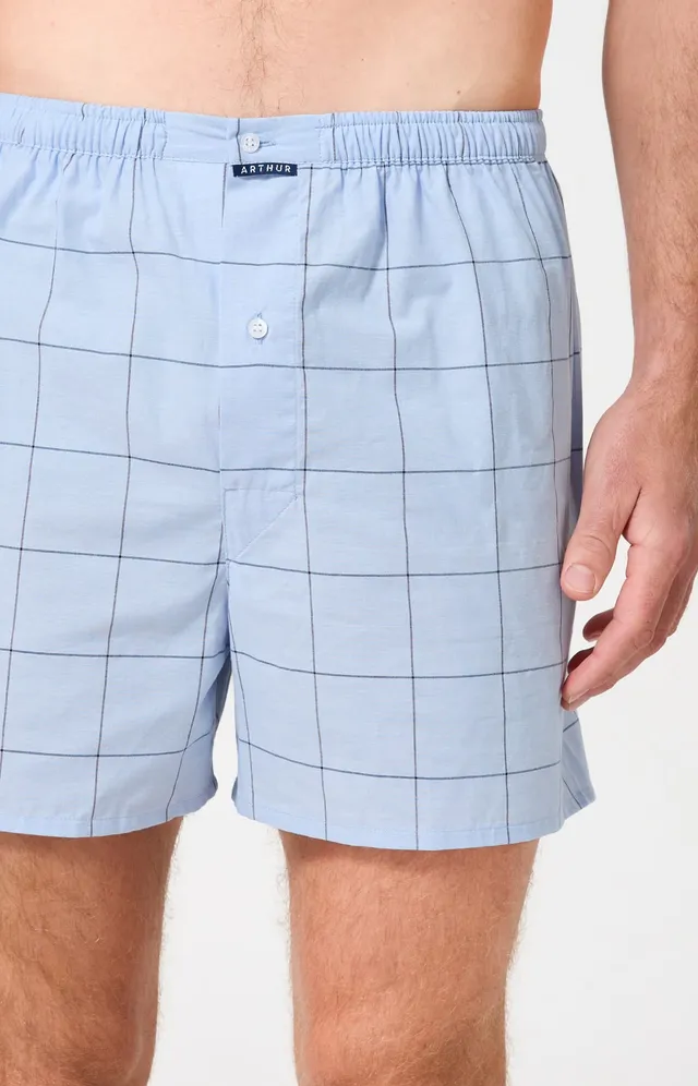arthur-le-club-bleu-n-009-cale-on-homme-ciel-coton image 1