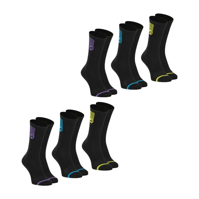 athena-training-dry-chaussettes-homme-noir-lot-6-respirantes image 1