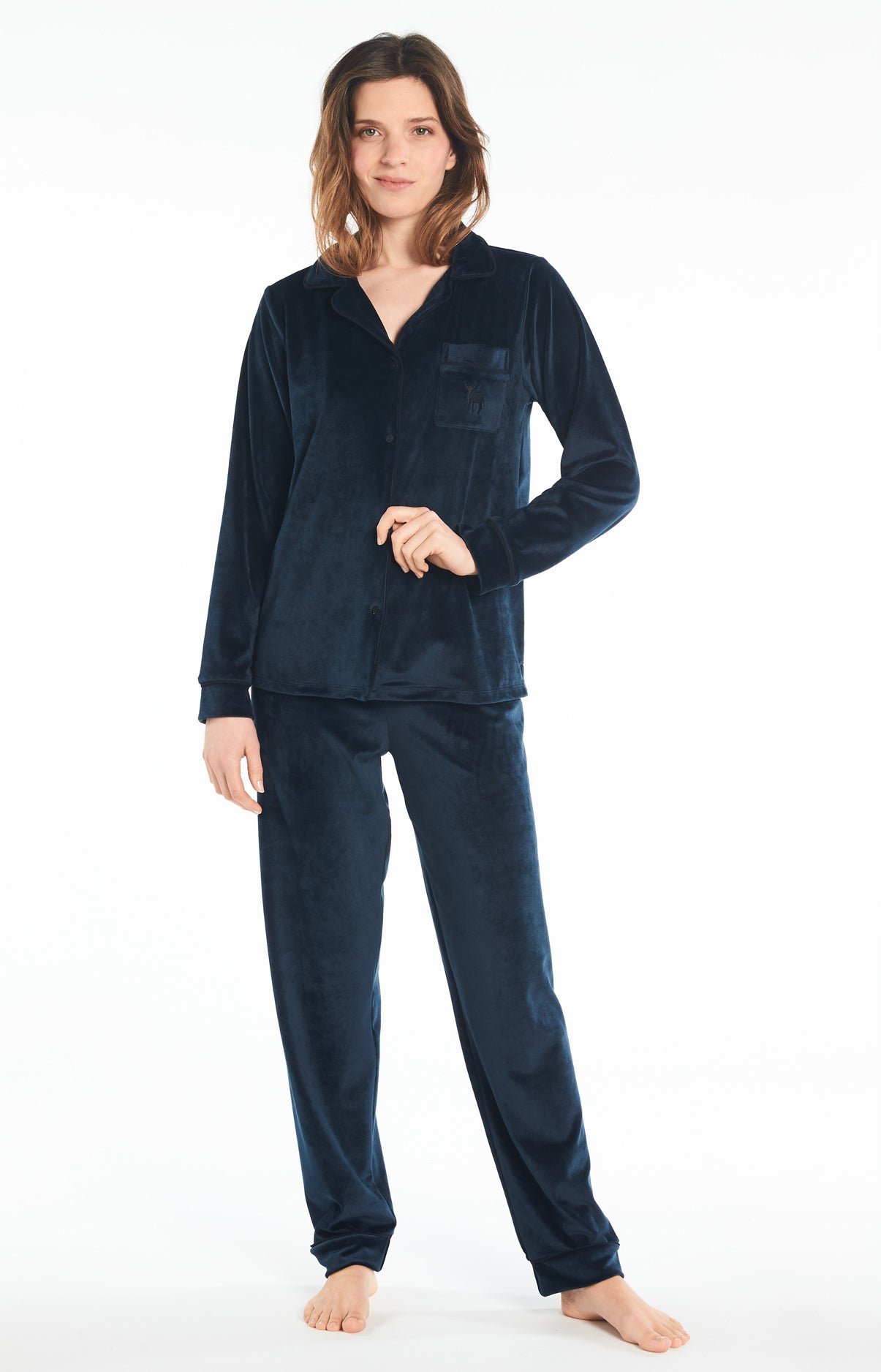 arthur-bob-nuit-pyjama-femme-nuit-chaud-hiver image 2